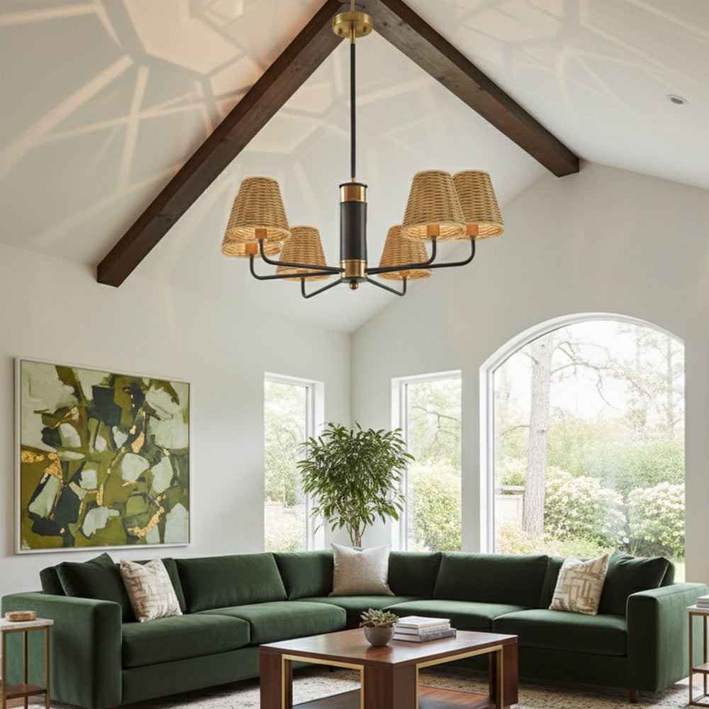 Handcrafted Rattan Clip-On Chandelier Lampshades by KastLite: The New Must-Have Lighting Upgrade for 2025