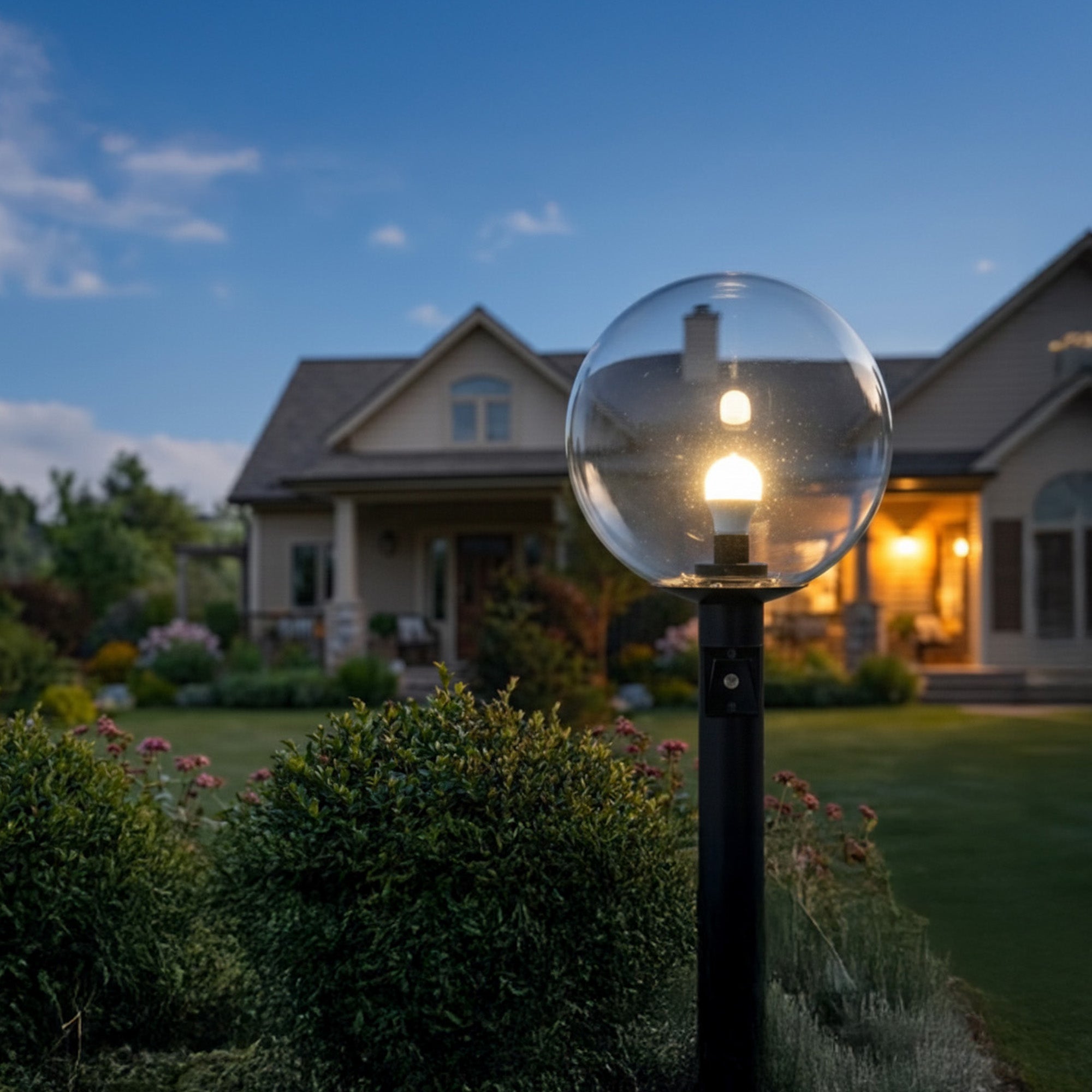 Automatic Dusk to Dawn Photocell Light Sensor for Outdoor Fixtures