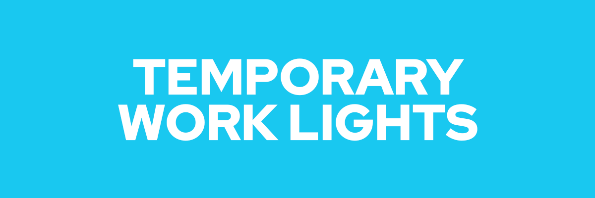 Temporary Work Lights