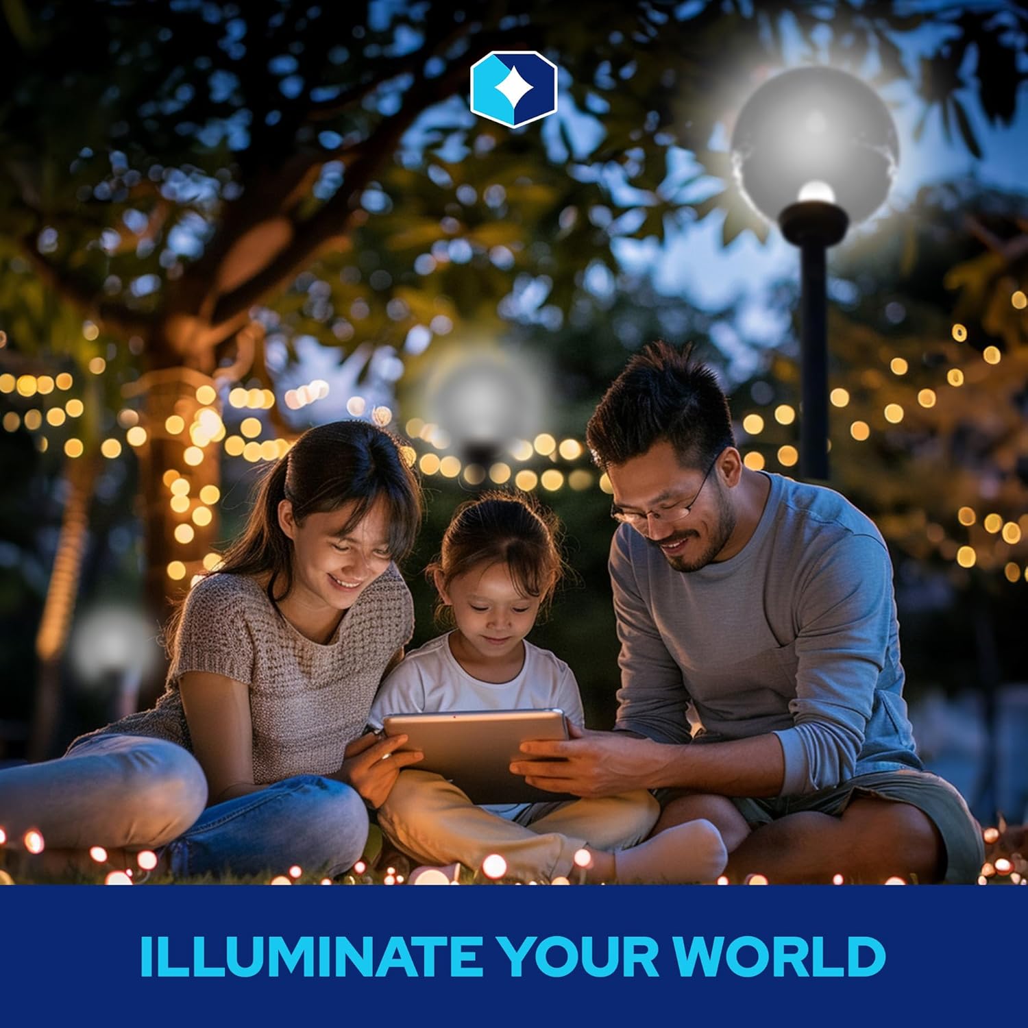 12" Custom Lamp Post Globe