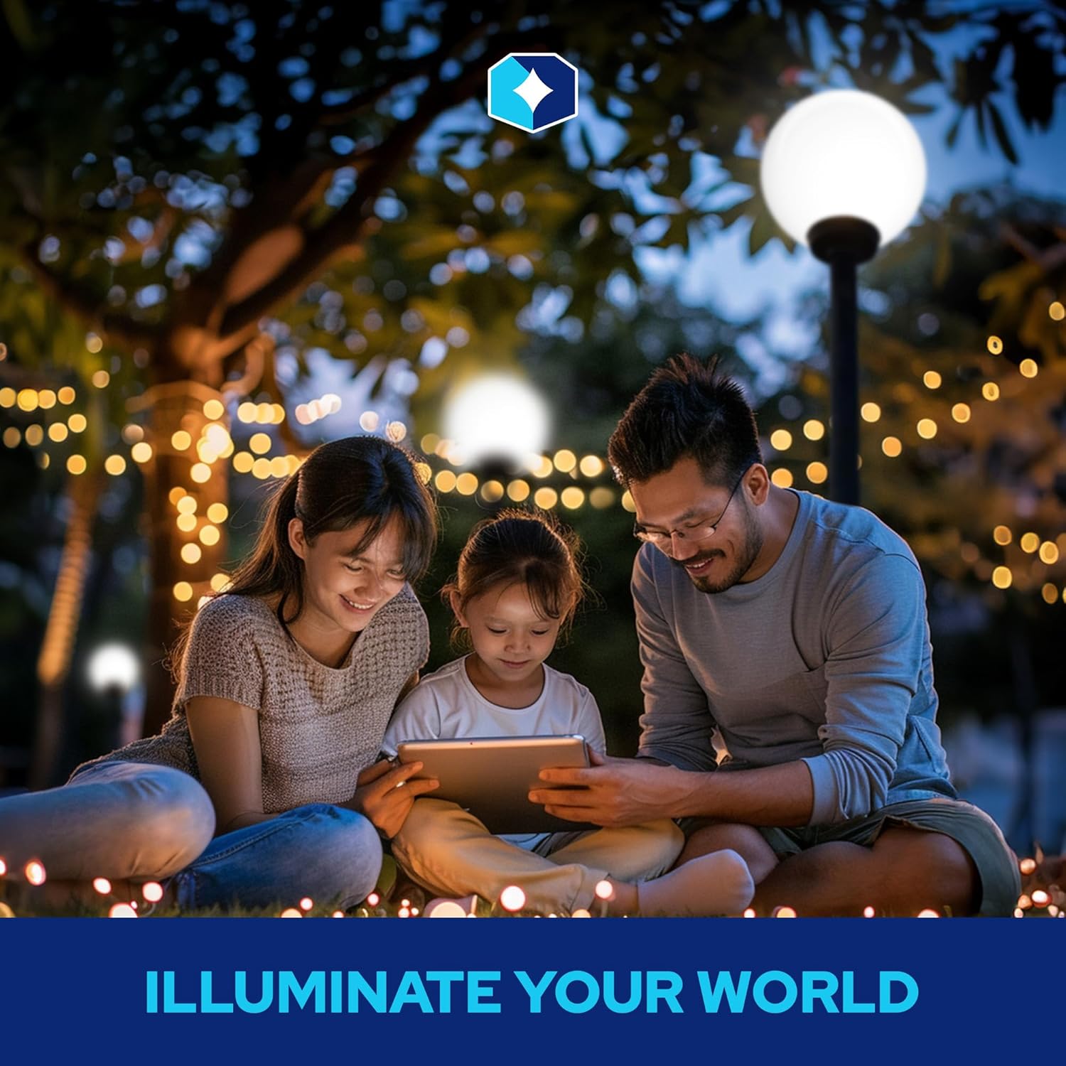 14" Custom Lamp Post Globe