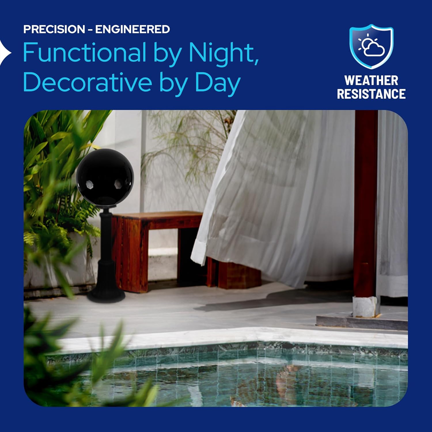 16" Custom Lamp Post Globe