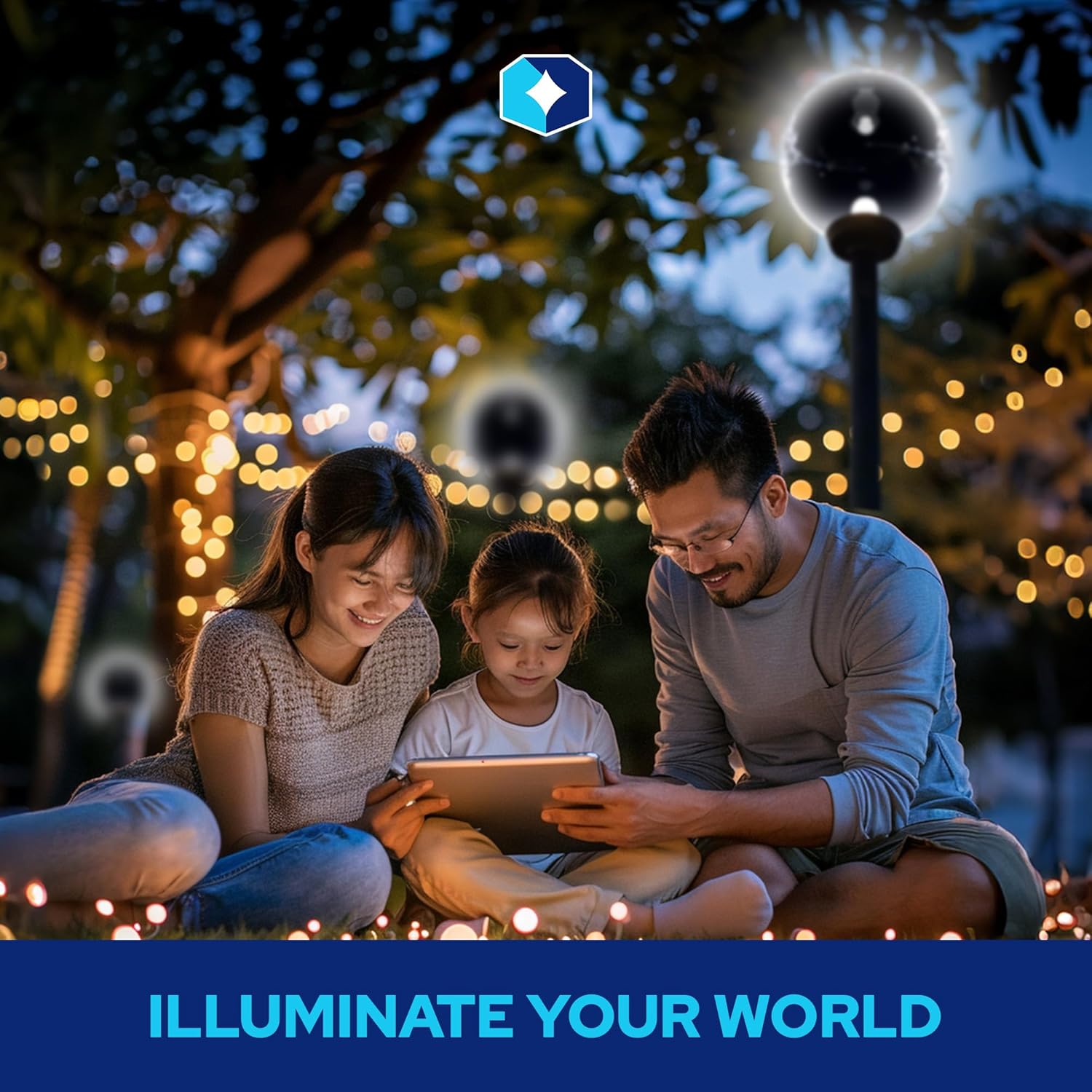 16" Custom Lamp Post Globe