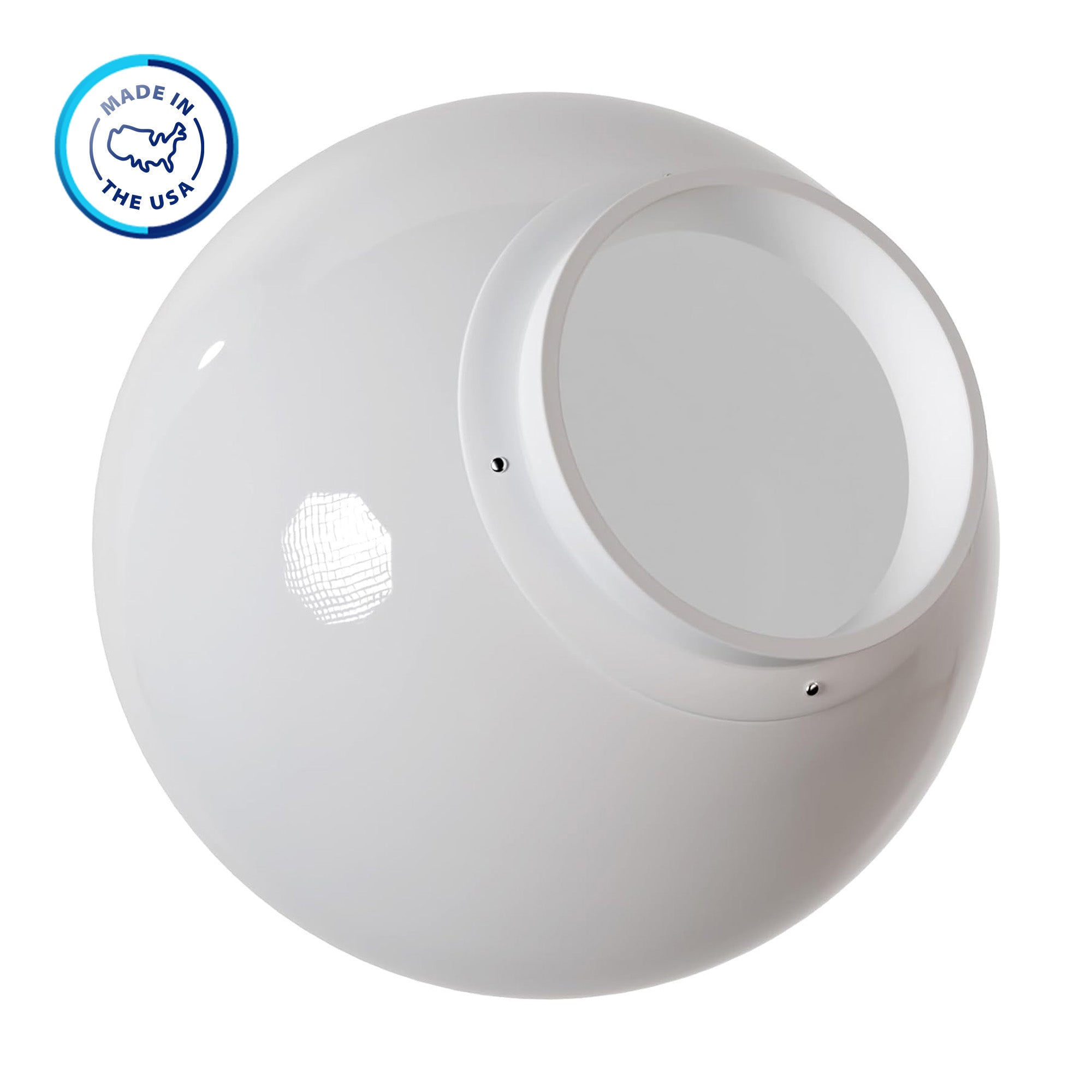 18" Globe with 8" Fitter Neck