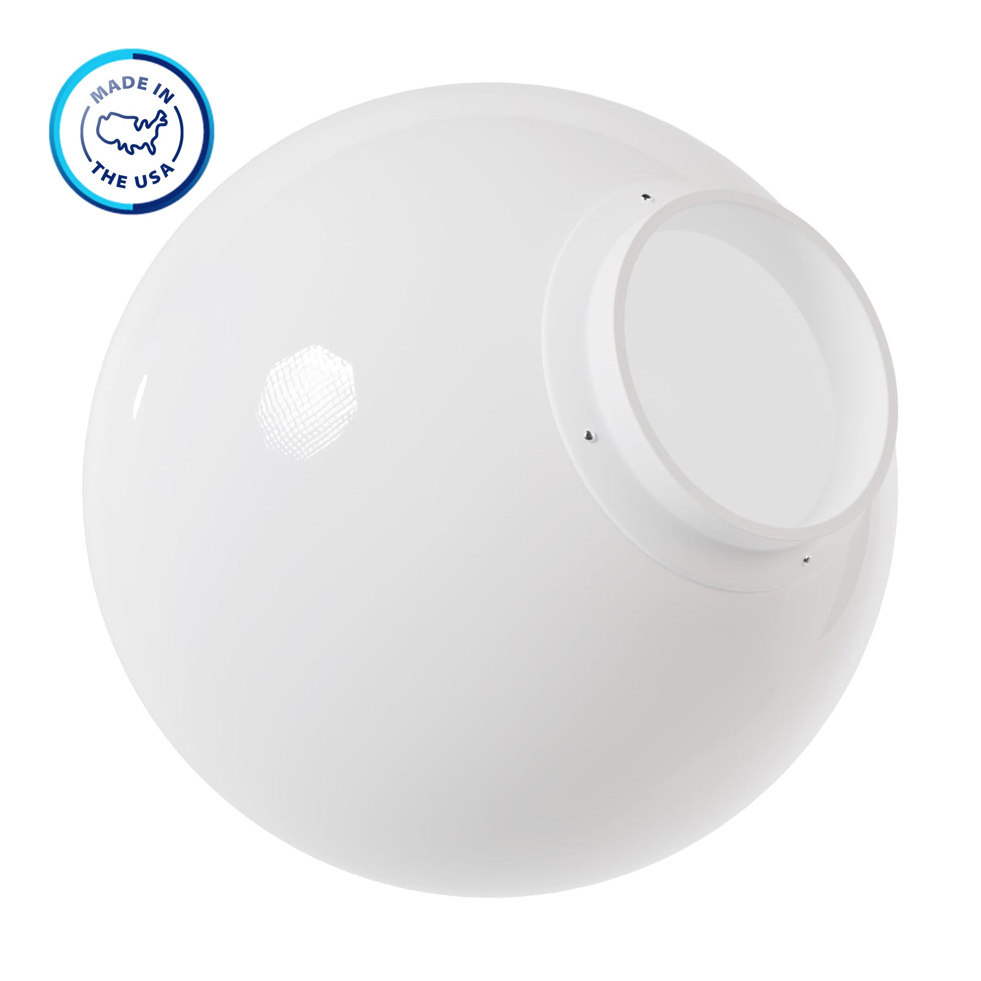 20" Globe with 8" Fitter Neck