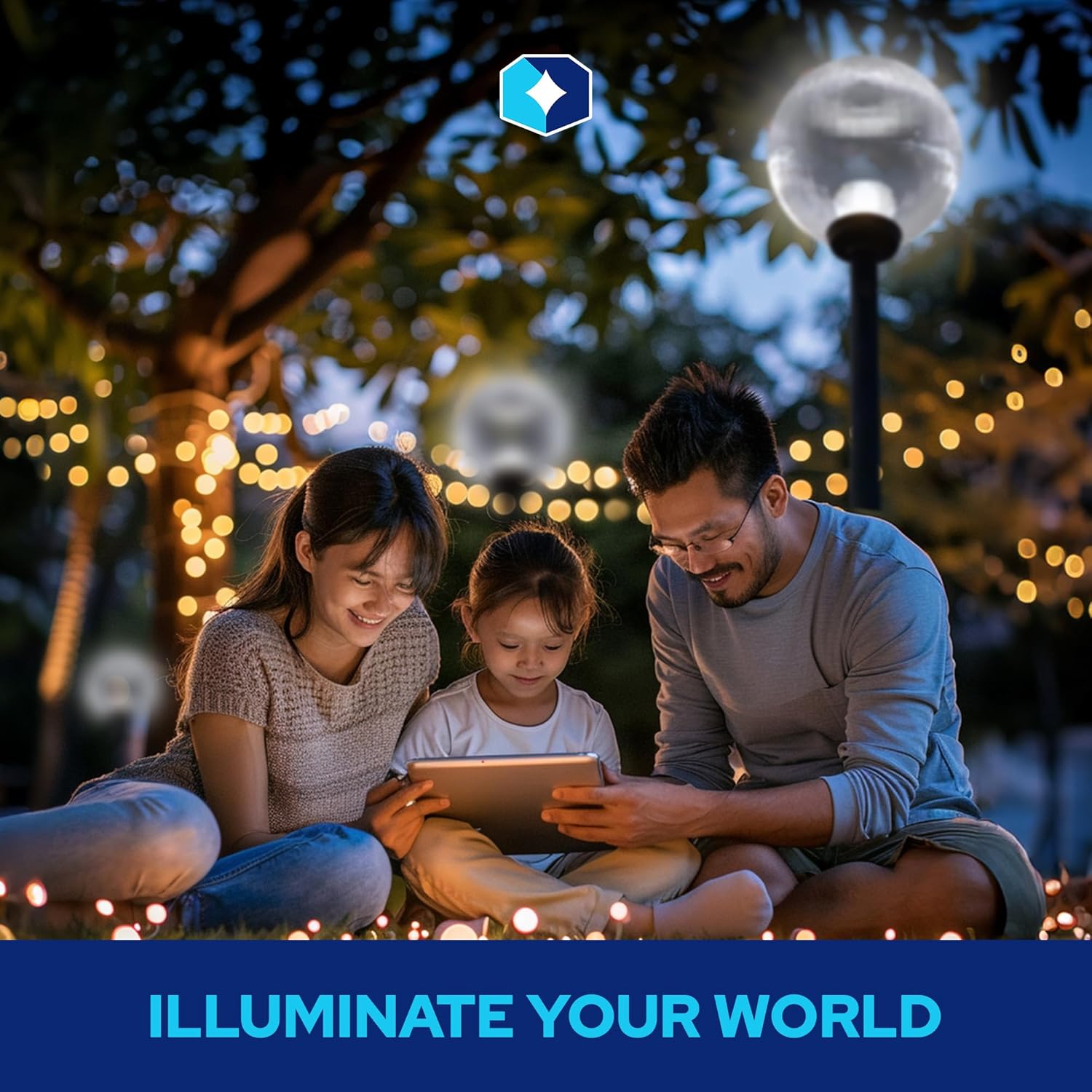 12" Custom Lamp Post Globe