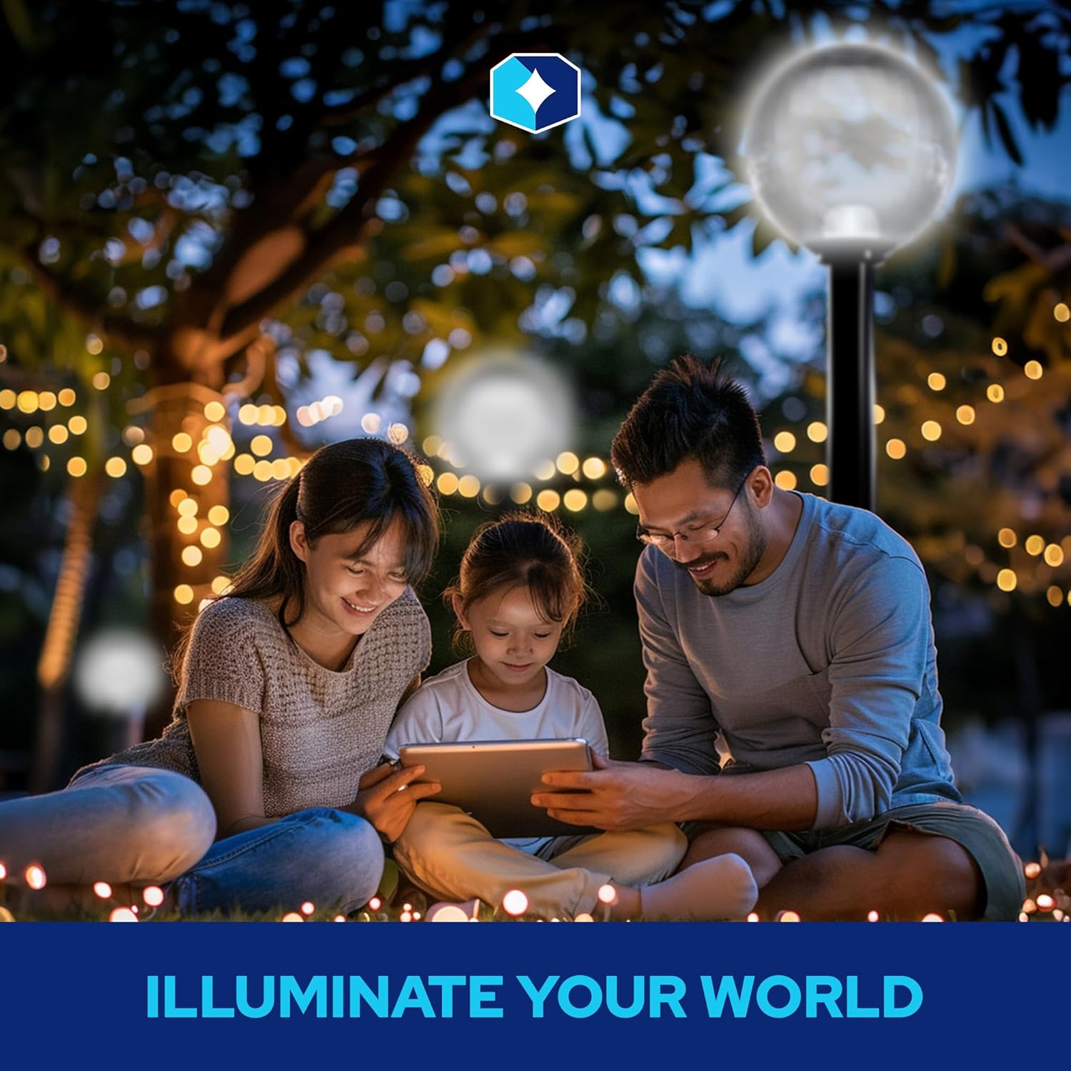 16" Custom Lamp Post Globe