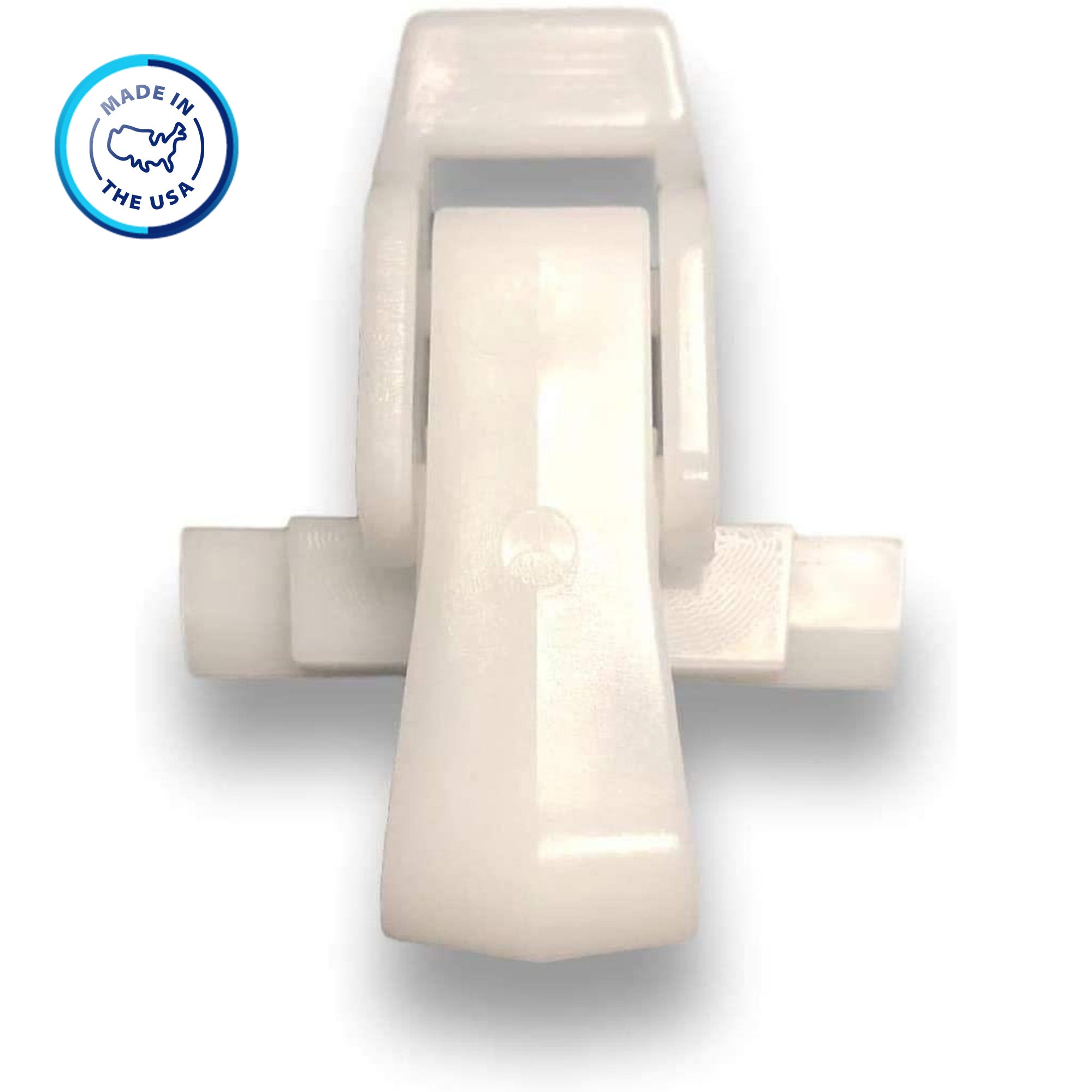 White Plastic LCW Latches