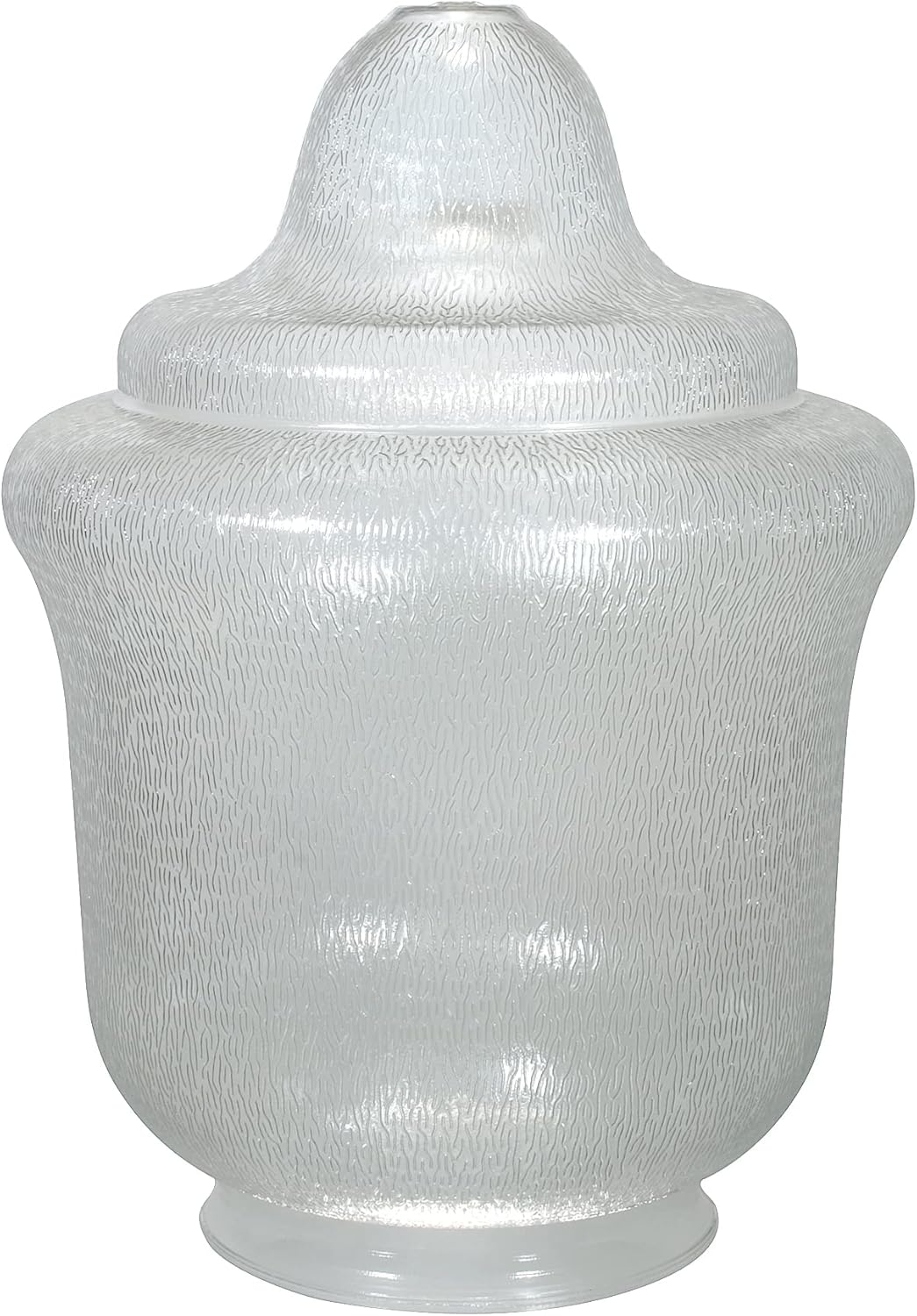 FP107-8PCC Polycarbonate Clear Acorn with Fitter Neck