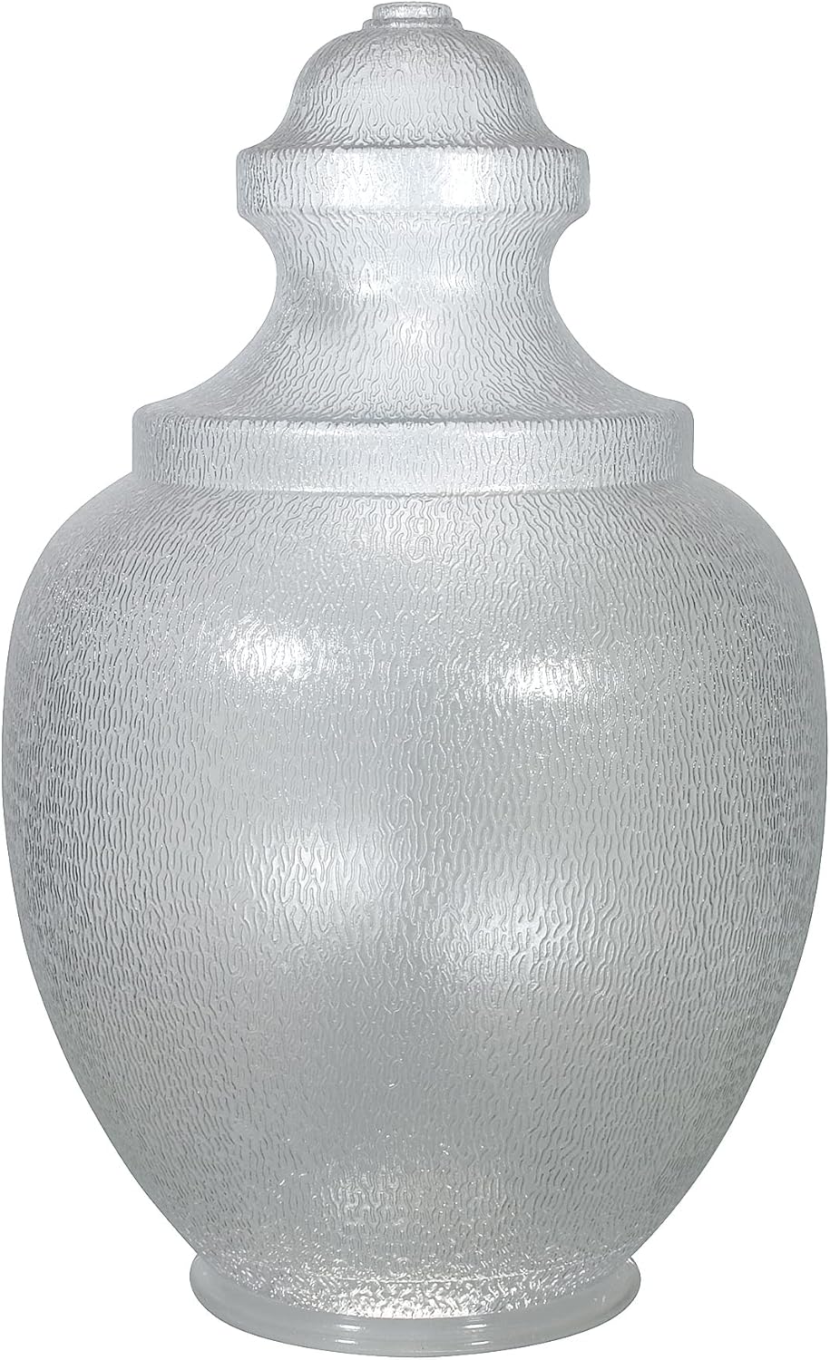 FP118-9PCC Polycarbonate Clear Acorn with Fitter Neck