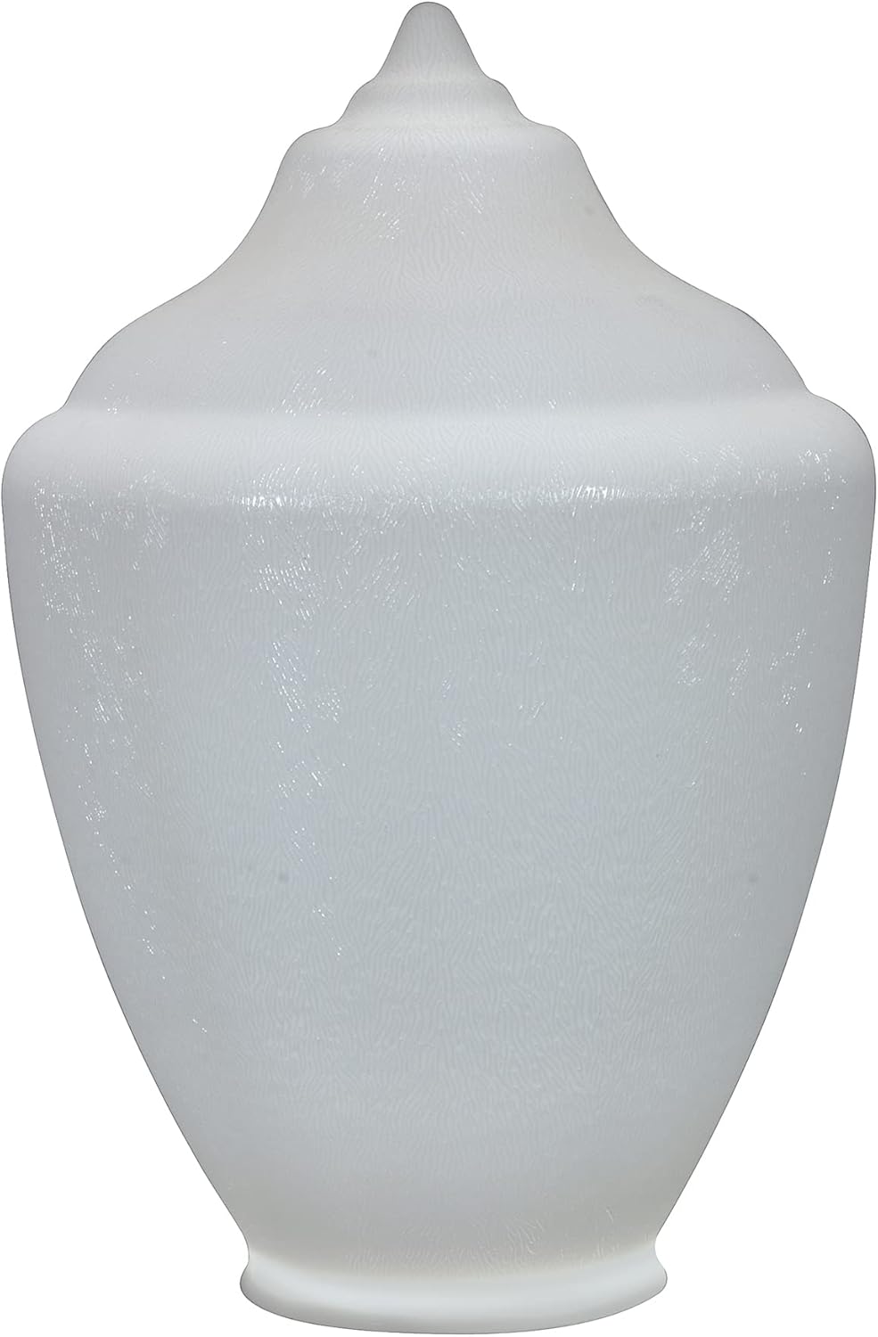 FP199-8ACW Acrylic White Acorn with Fitter Neck
