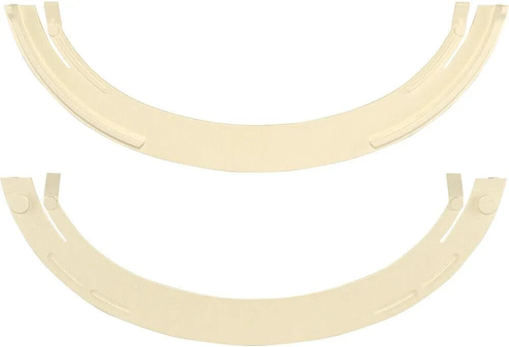 Center Basket Retaining Clip 2 Pack - 2 Ft Light Trap Bracket for 2' Wide Fixtures