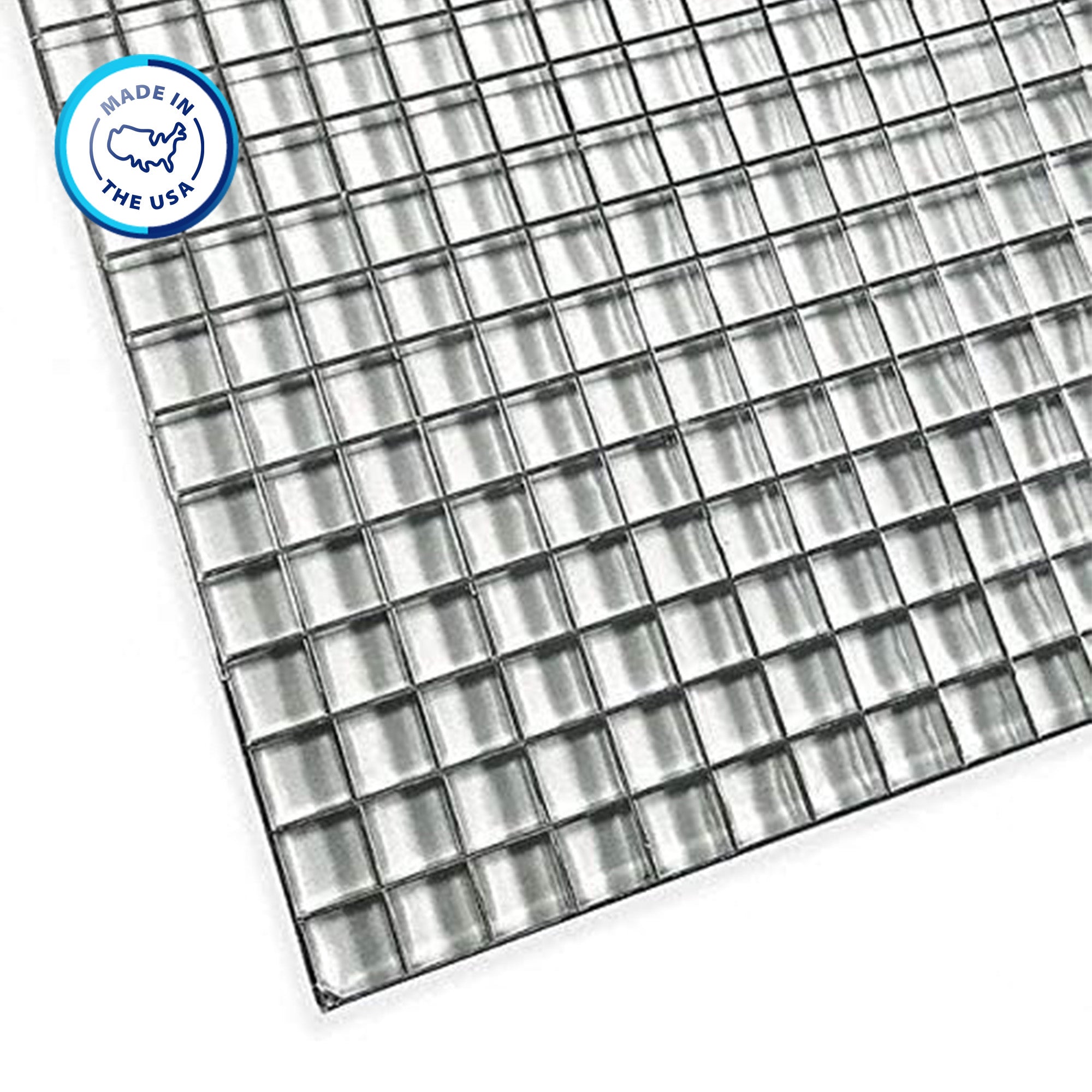 Egg Crate Panel | Polystyrene | 21-3/4" x 21-3/4" with 1/2" x 1/2" x 3/8" Cell Size