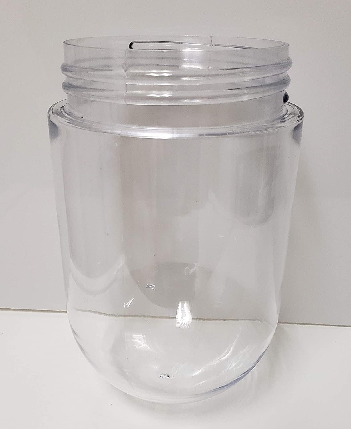Clear Domed Jelly Jar with Threaded Neck