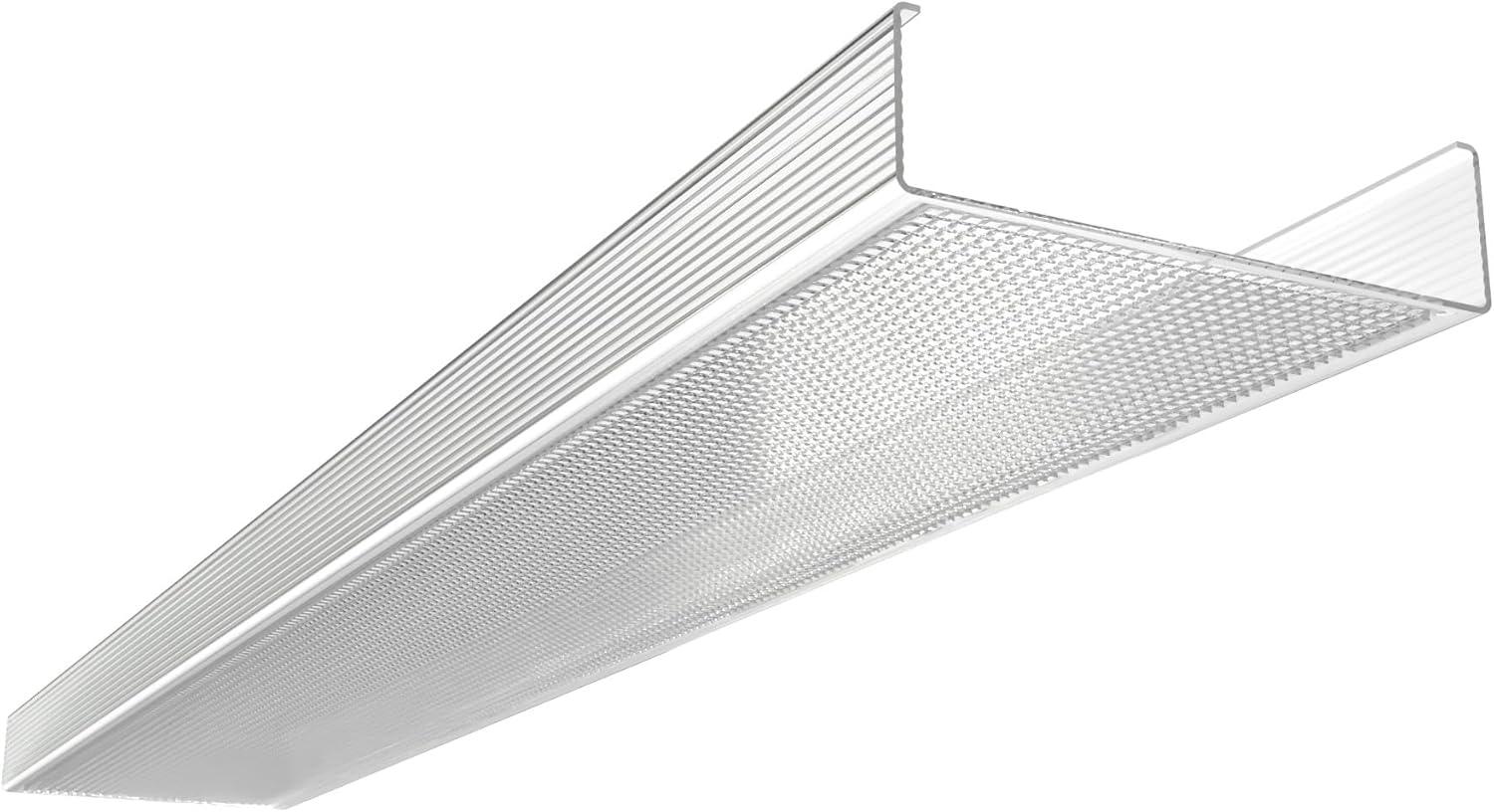 DSB48 2 Bulb Wraparound Ceiling Light Lithonia Lens Replacement