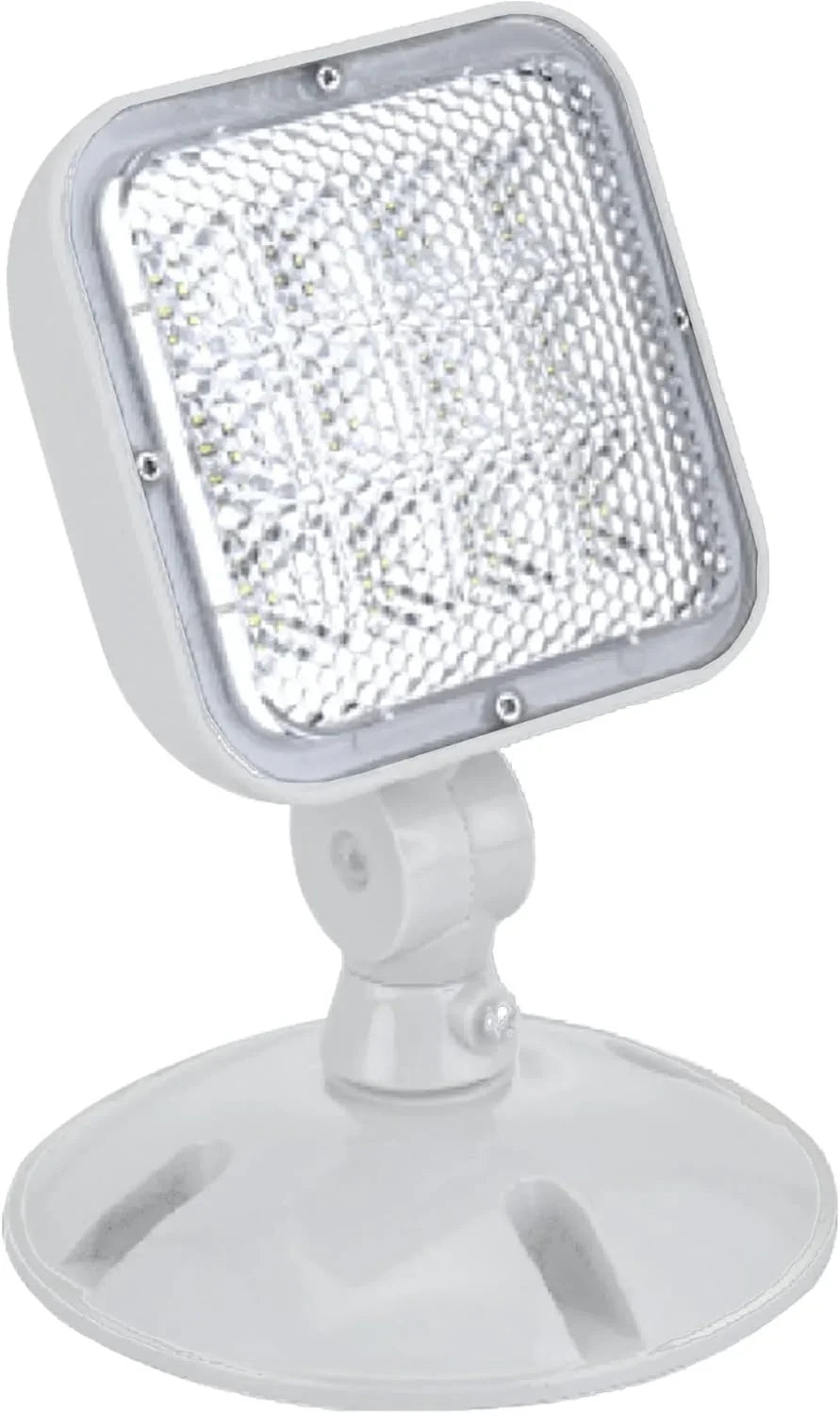 1.2-Watt Outdoor Adjustable Single Head Integrated LED White Emergency Remote Head