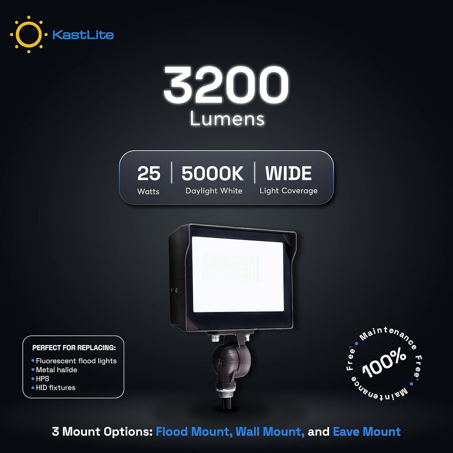 KastLite LED Flood Light 15W-25W