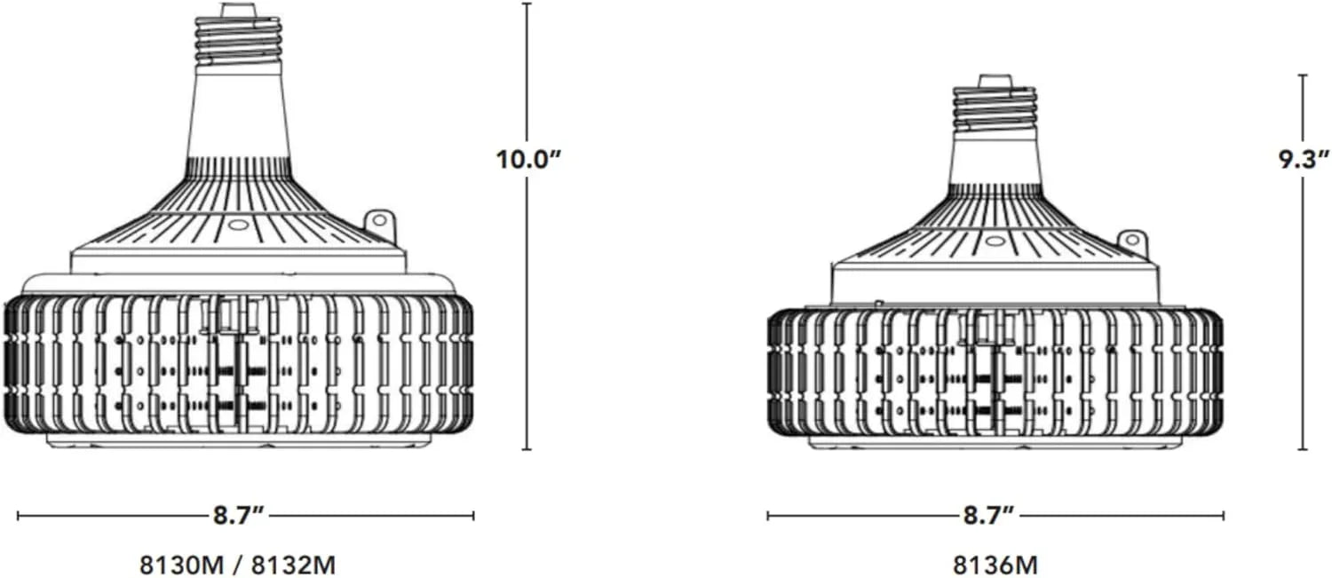 LED-8136M50D Open Rated High Bay Retrofit Bulb