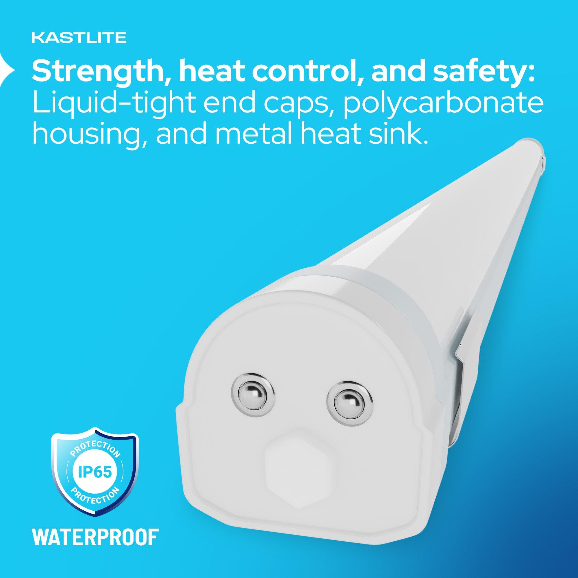 LED-RP-LBI65-3F-10W-40K-WC 4-Way Linkable Waterproof 3 Ft LED Shop Light with Remote Control