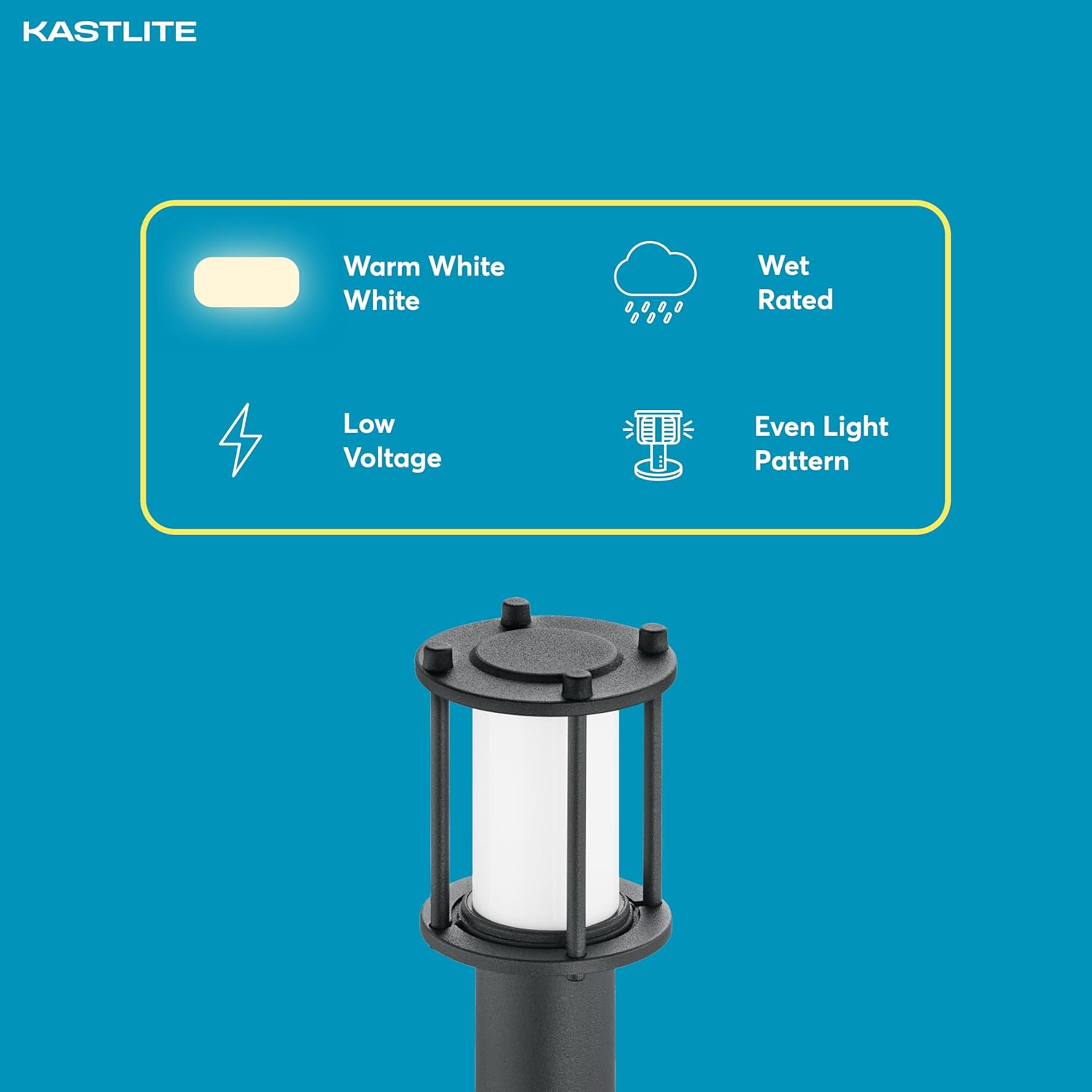 1.4W 100LM LED Bollard Path Light