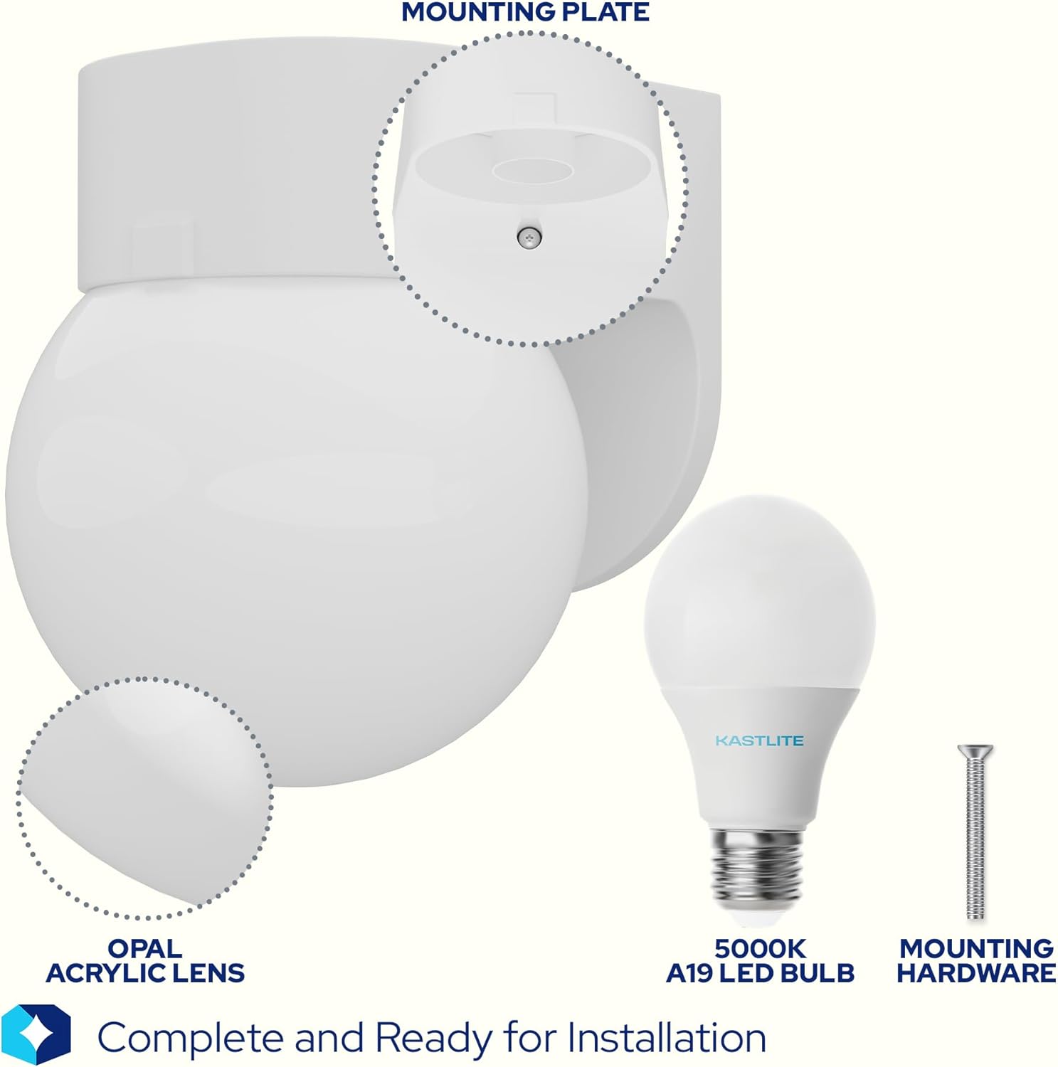 Wall Mount Porch/Front Door Light Fixture
