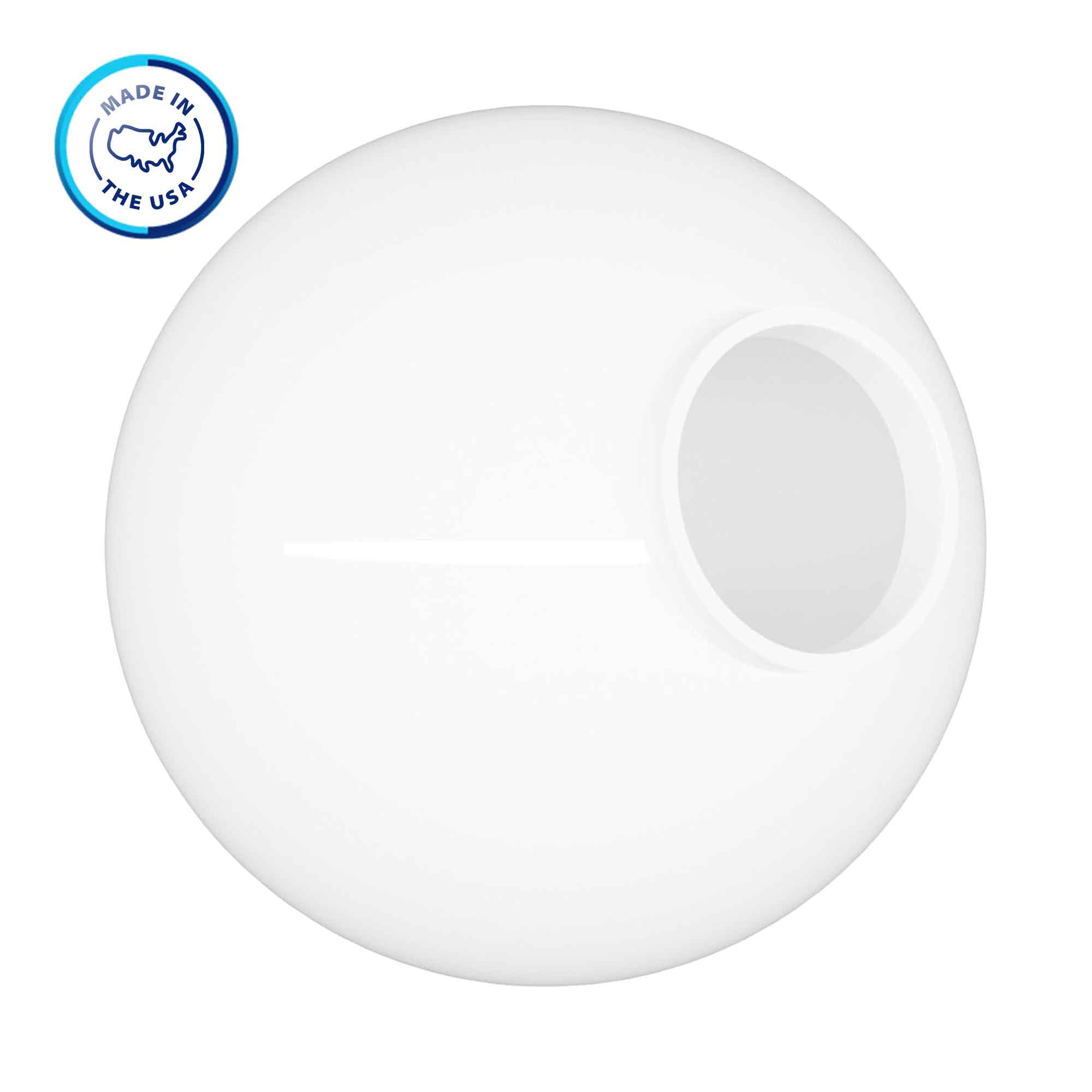 12" Globe with 3.91" Fitter Neck