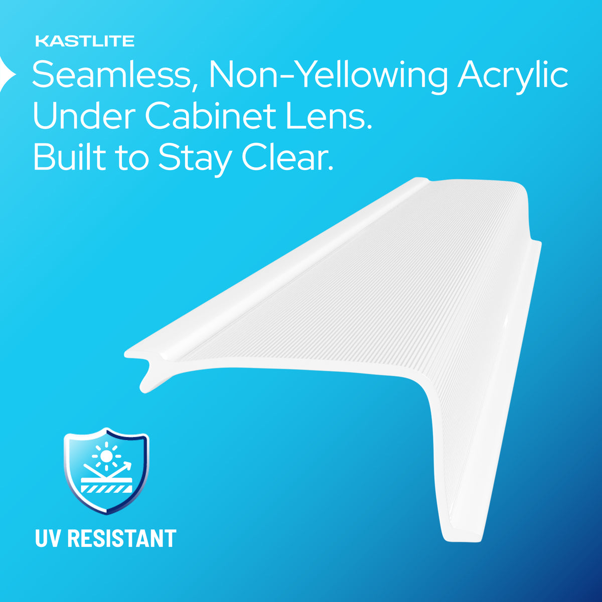 Under Cabinet Light Cover Replacement installed in ceiling fixture