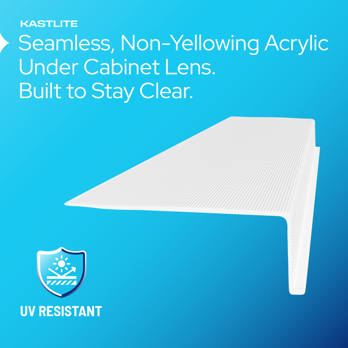 Under Cabinet Light Cover Replacement installed in ceiling fixture