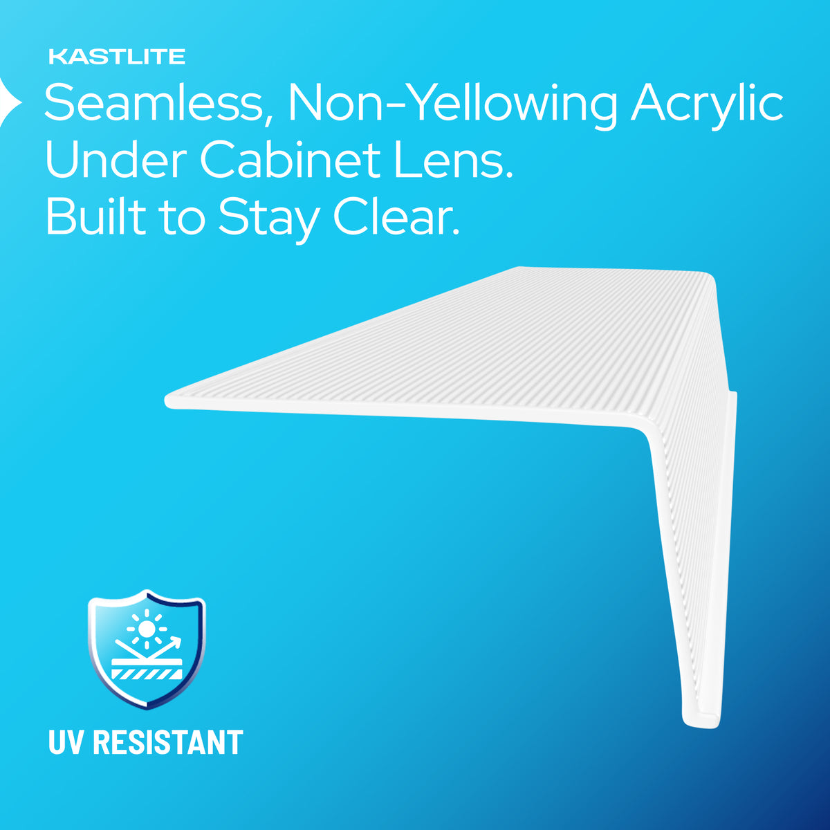 Under Cabinet Light Cover Replacement installed in ceiling fixture
