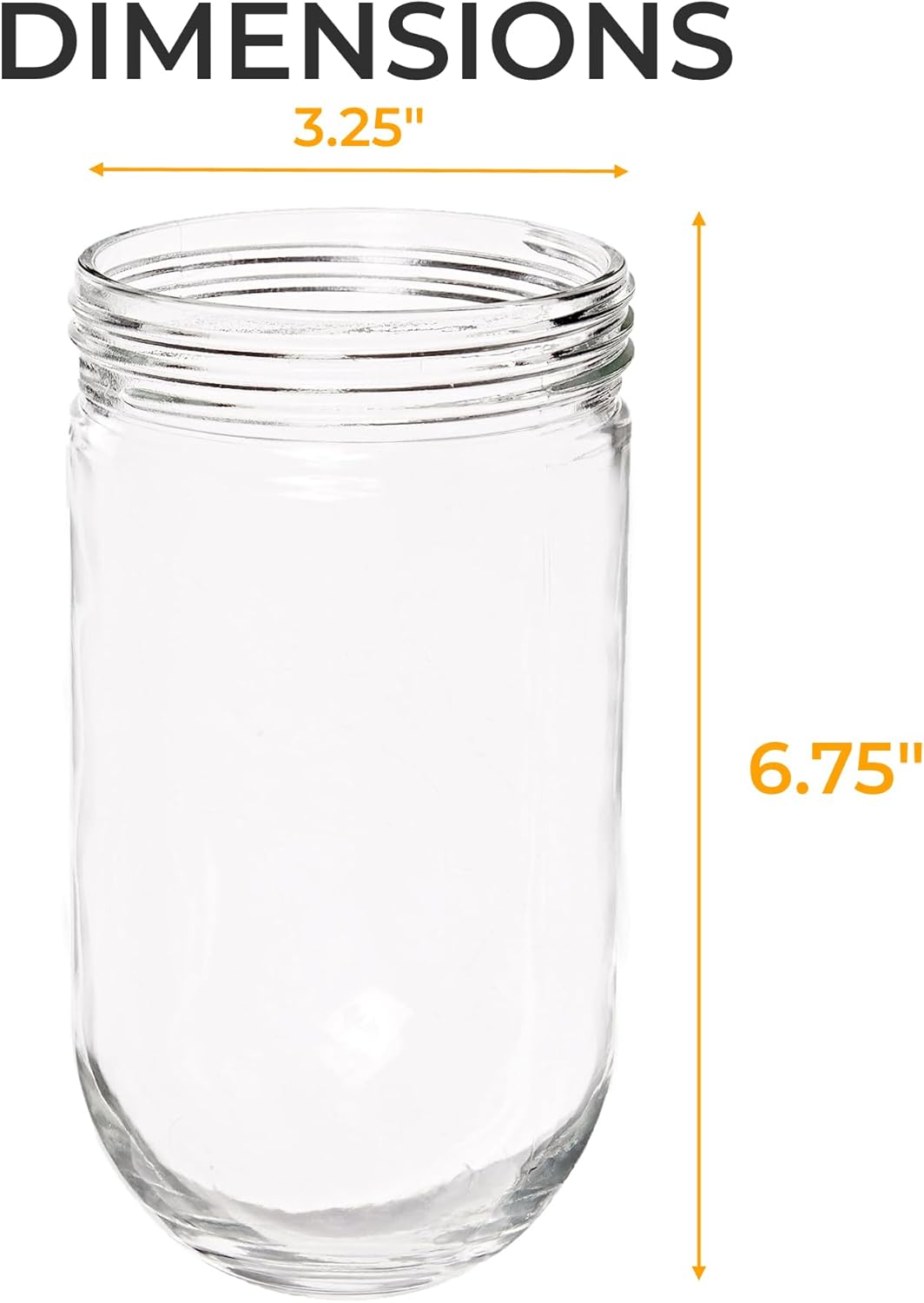 Threaded Glass Globe Bulb Cover