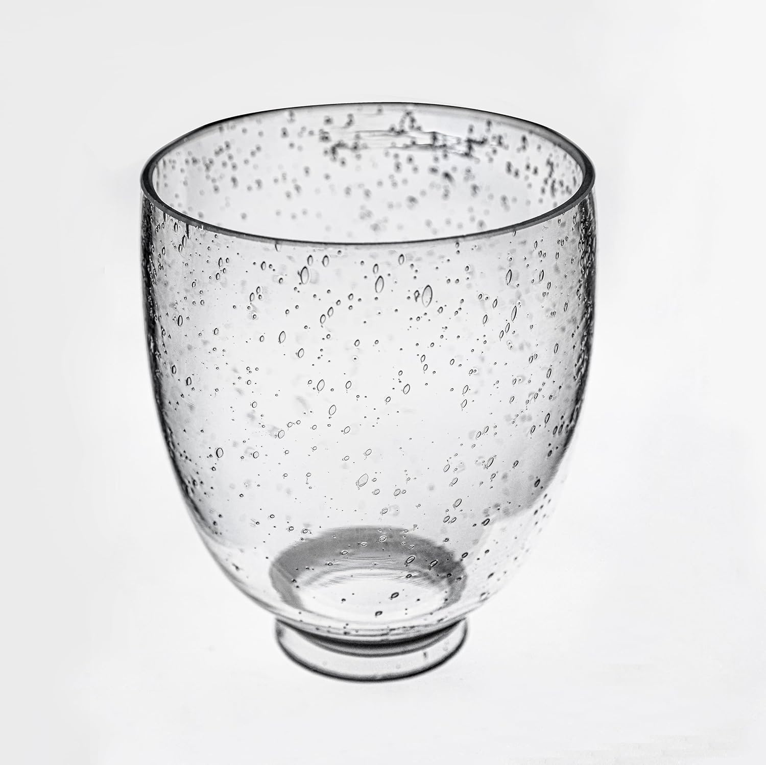 Clear Seeded Glass Shade Replacement