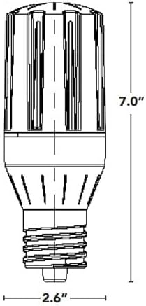KastLite LED-8039M345D-A Bollard Retrofit LED Light