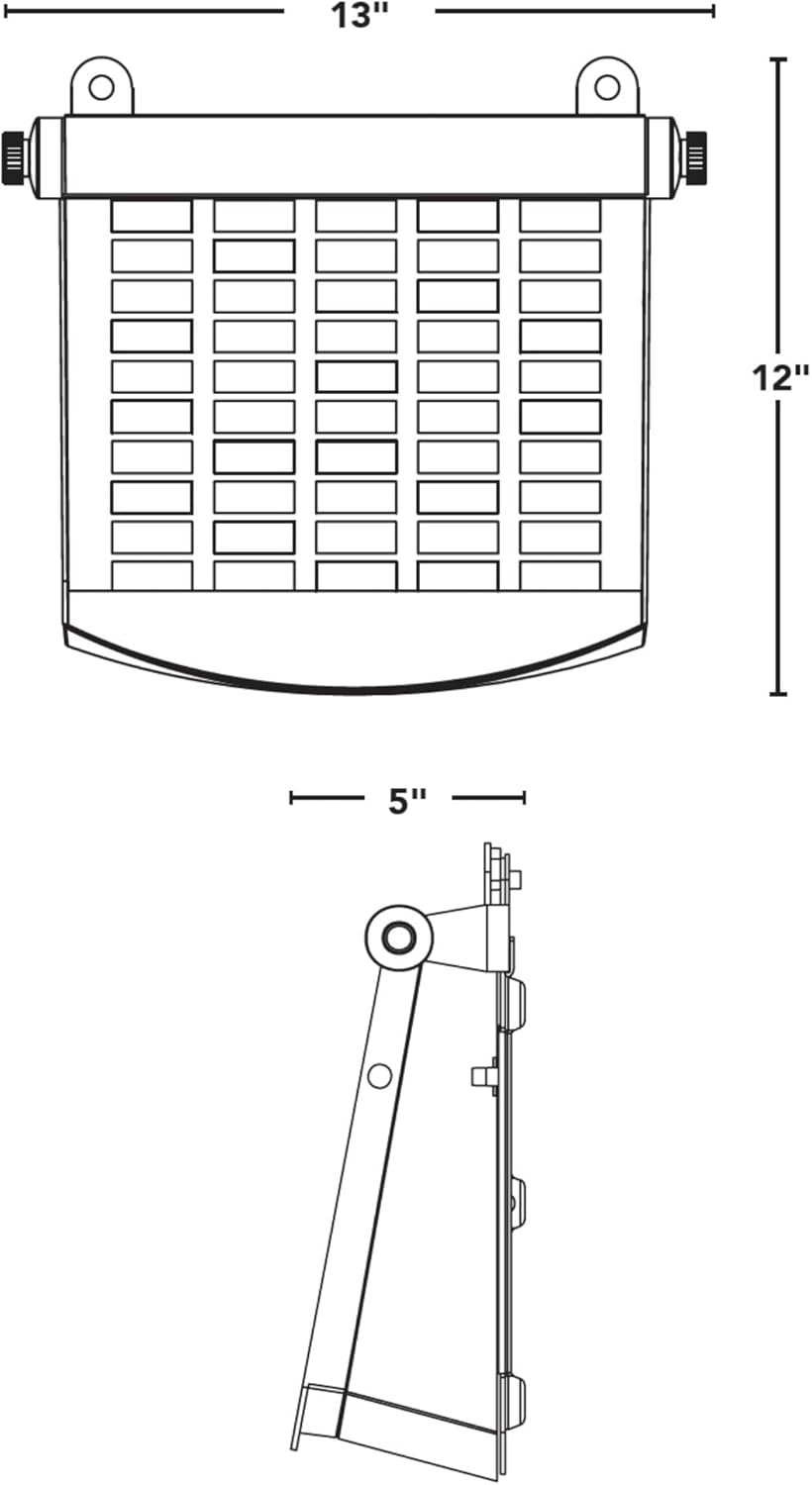 SL-SWL-16L-FC-BK-G3 Solar LED Wall Pack Fixture