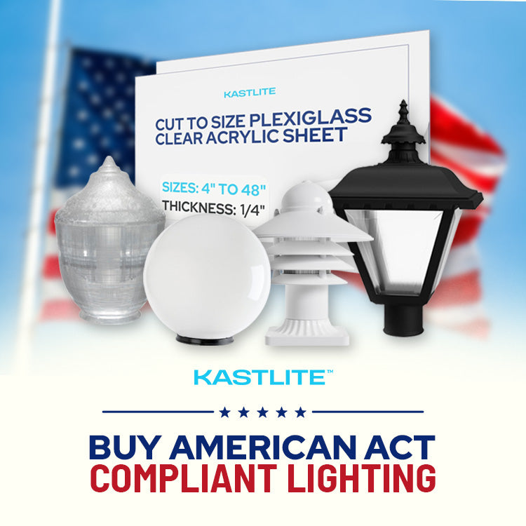 KASTLITE Lighting Products Confirmed Buy American Act Compliant