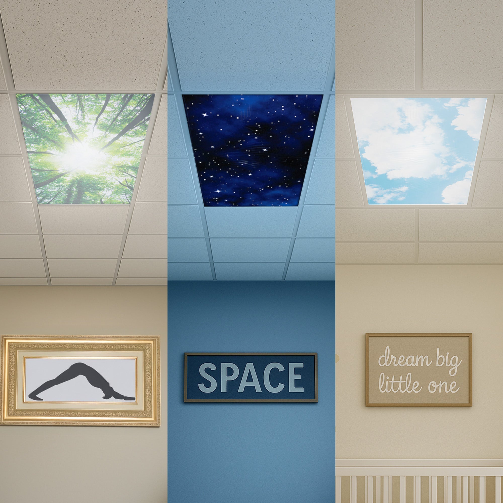 What are the best fluorescent light covers for ceiling lights?