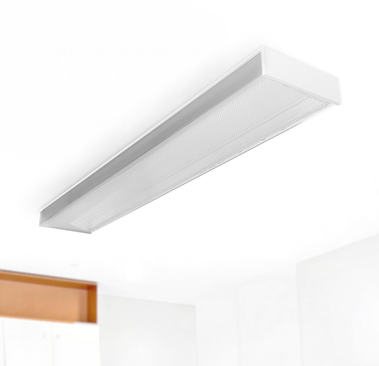 DSB48 Wraparound Lens – Reliable 48" Replacement Fluorescent Light Cover for Homes and Workspaces