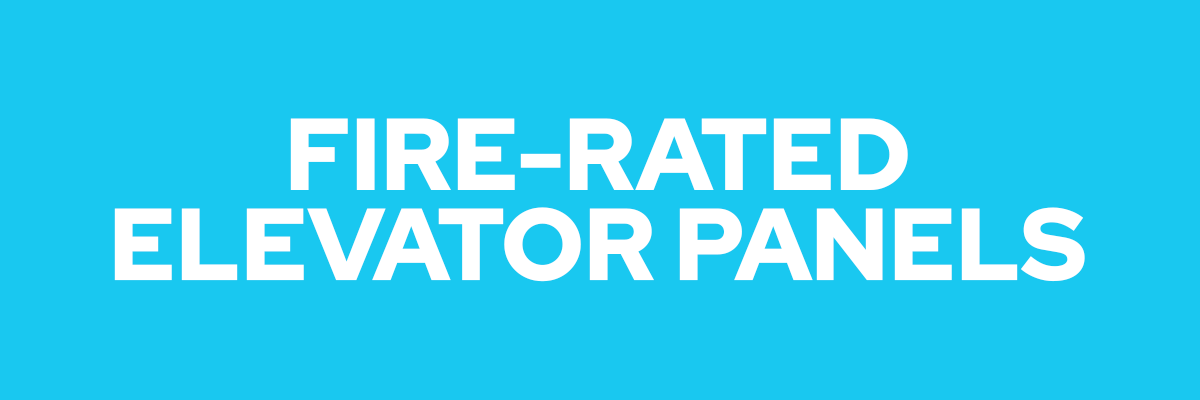 Fire-rated Elevator Panels