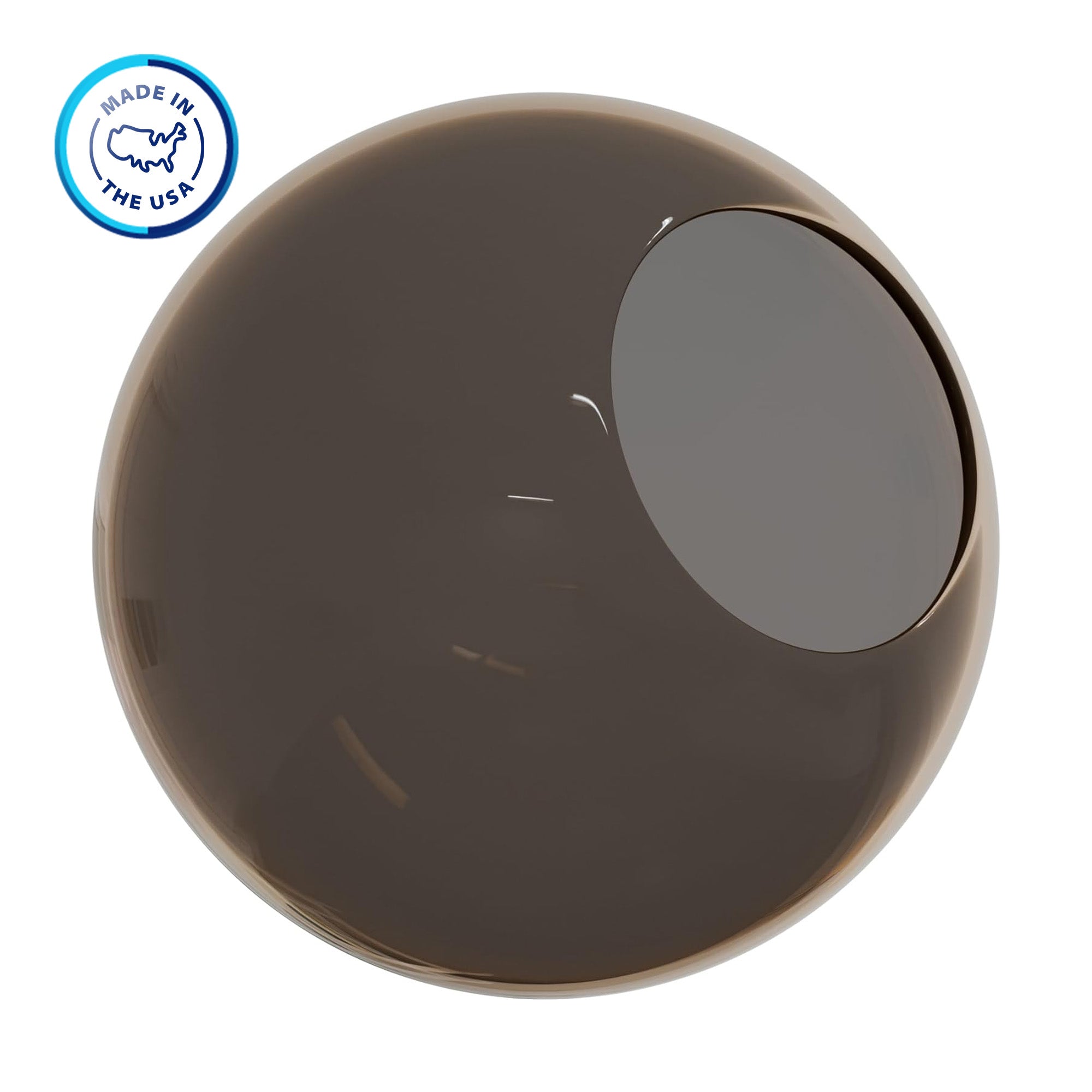 Bronze glass globe light fixture 'made in the usa'