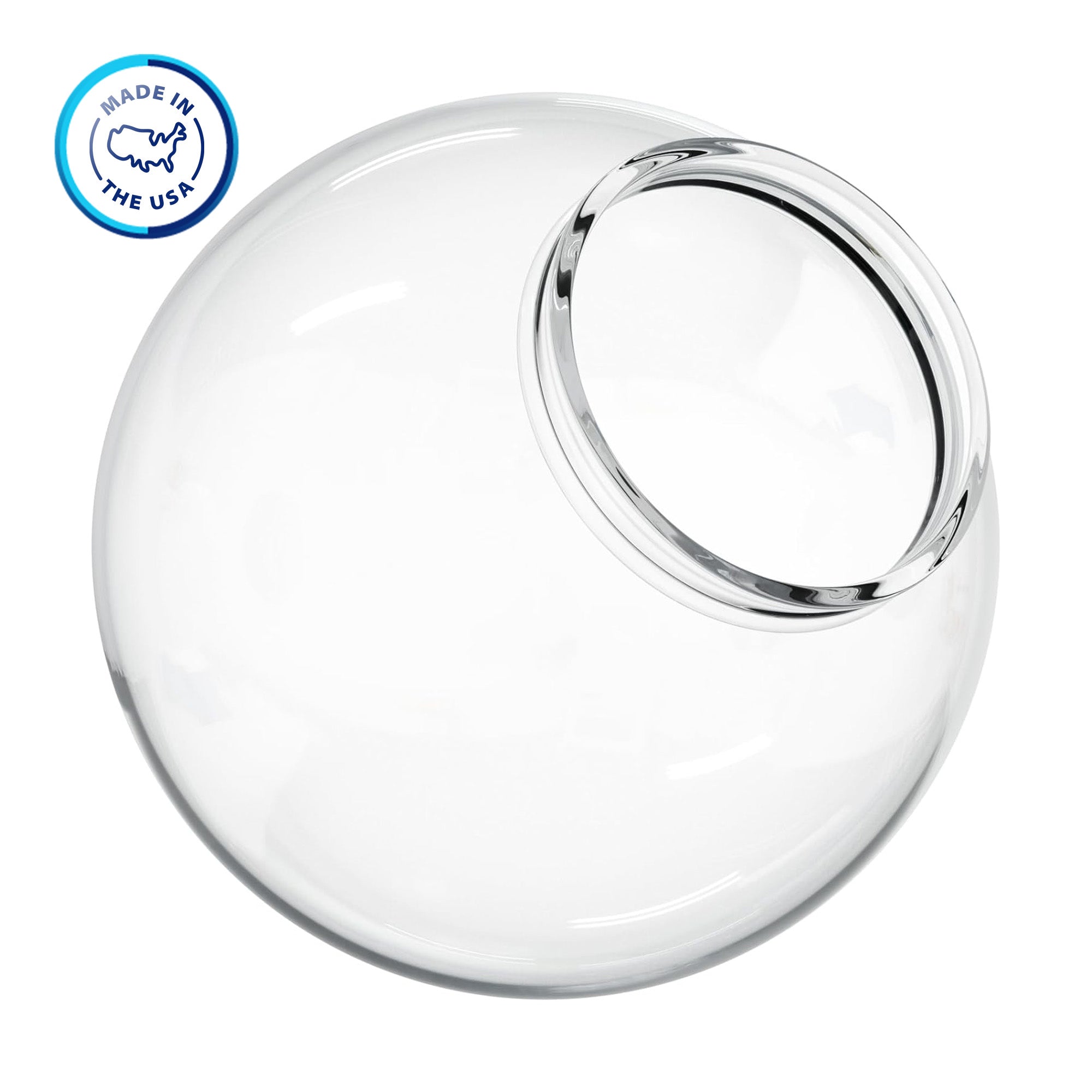 6" Globe with 3.14" Fitter Neck