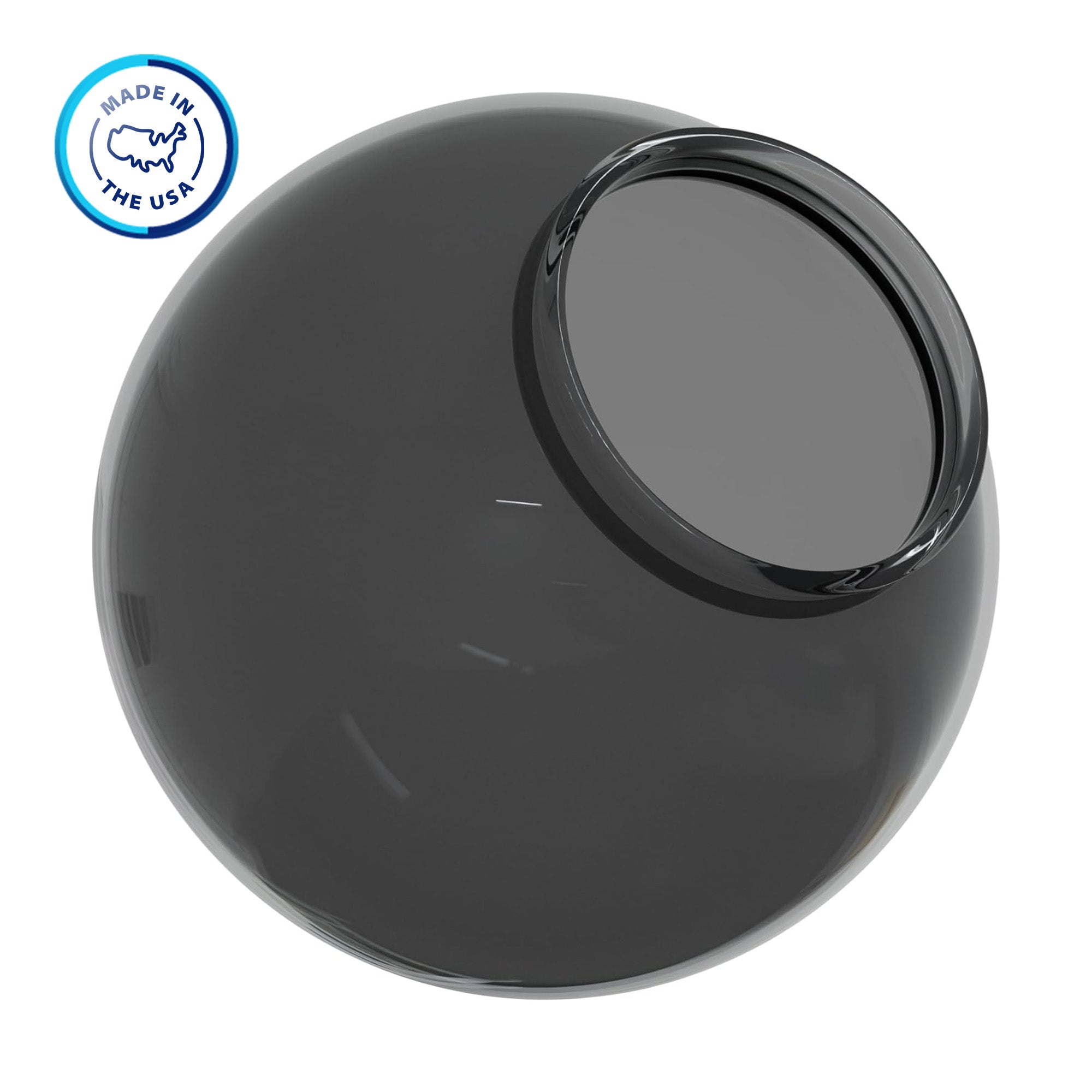 6" Globe with 3.14" Fitter Neck