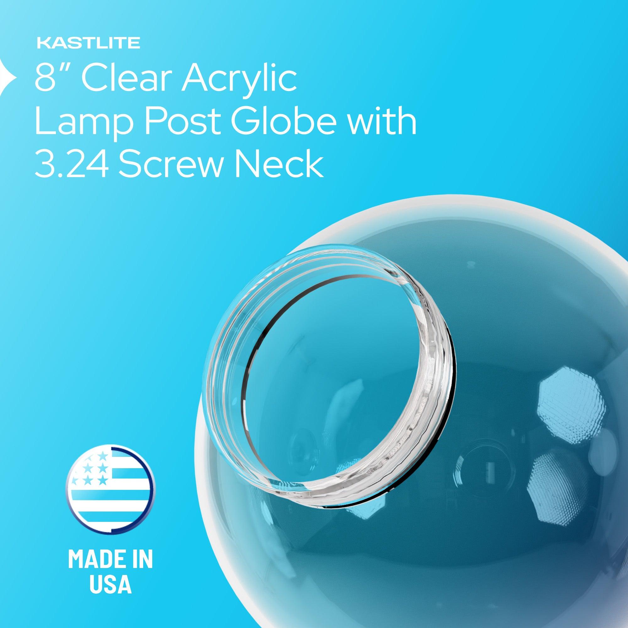 KastLite 8" Lamp Post Globe