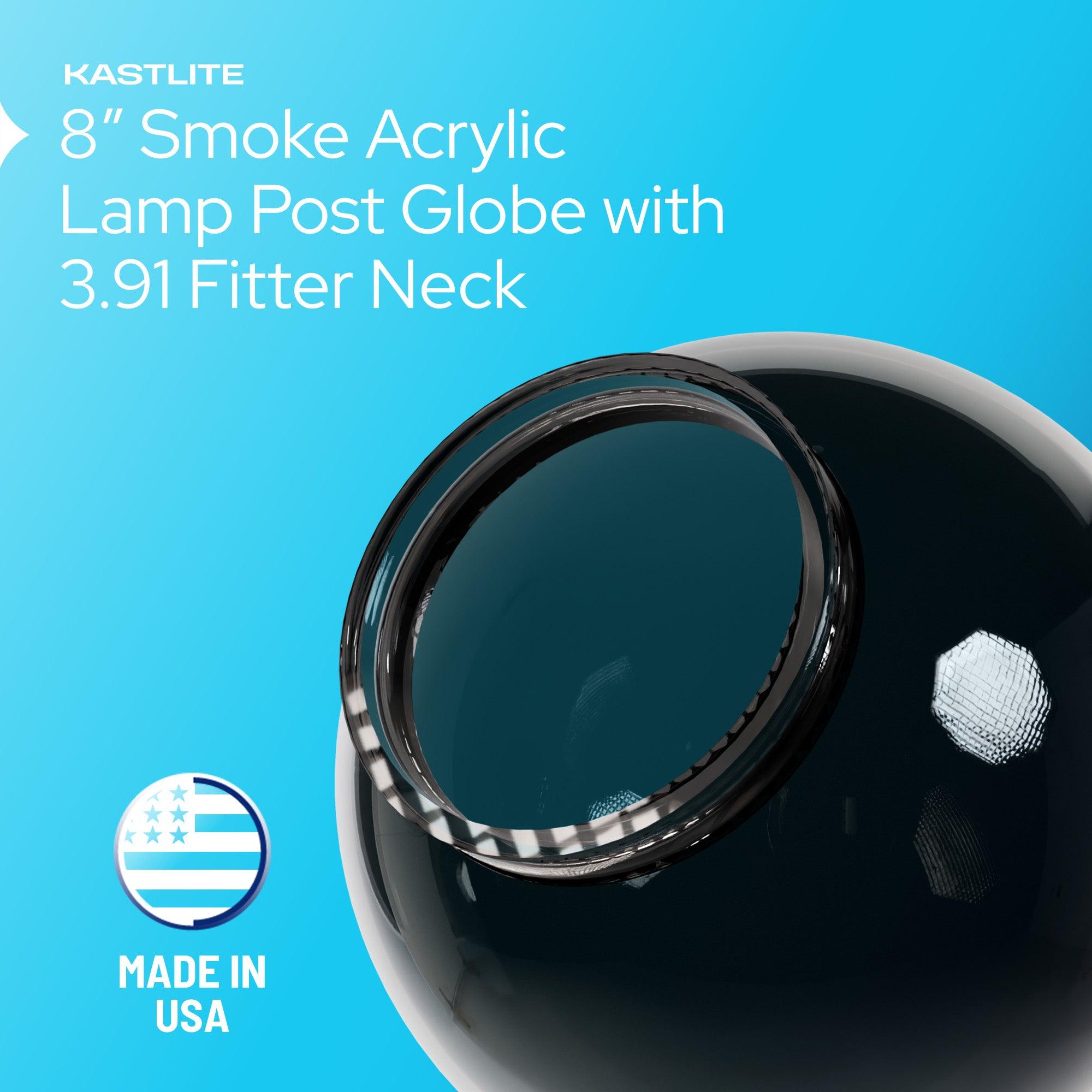 KastLite 8" Lamp Post Globe