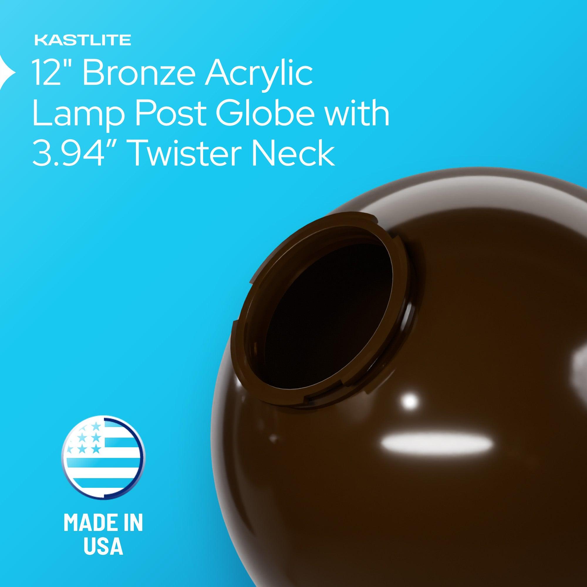 KastLite 12" Lamp Post Globe