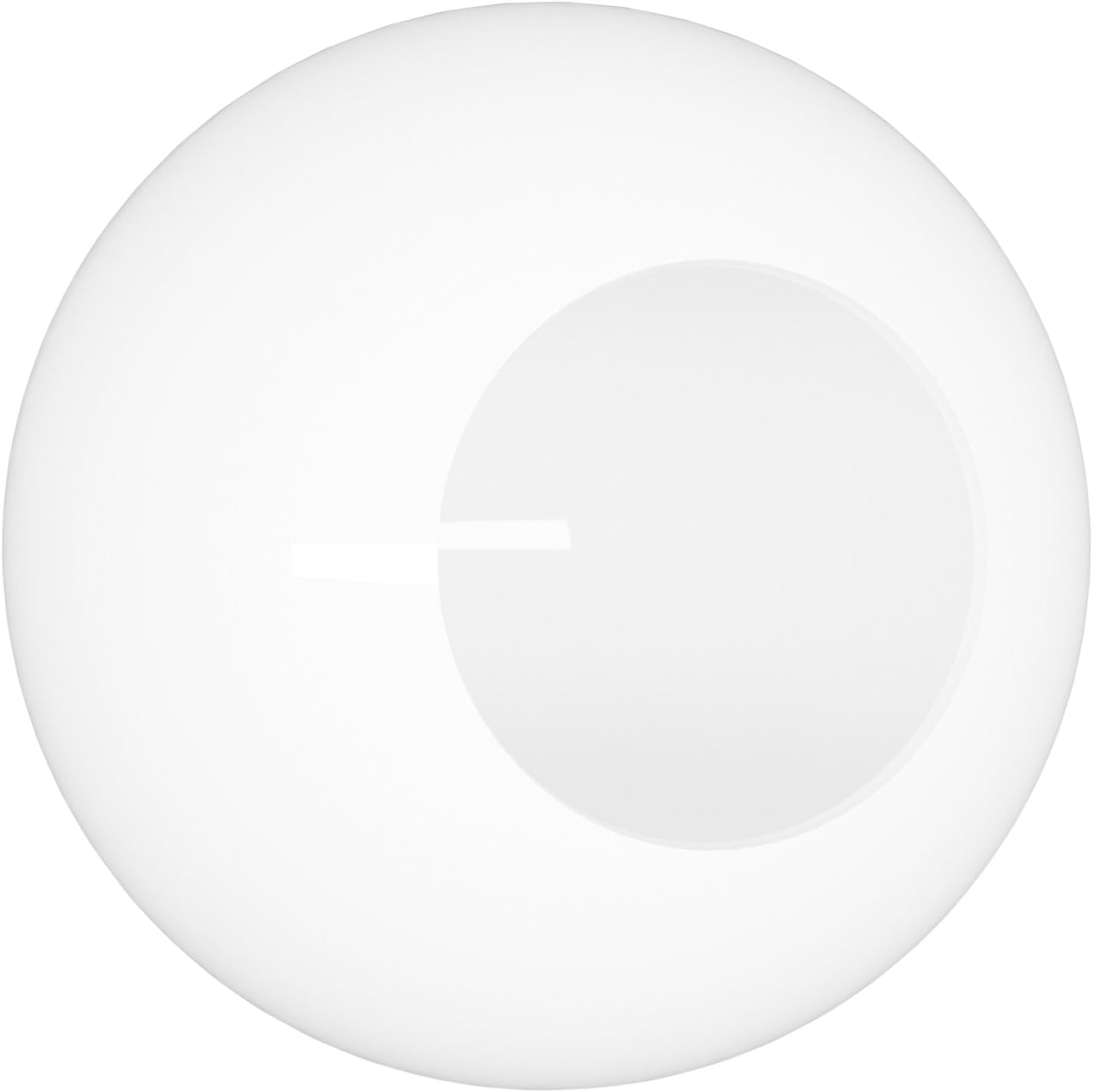 12" Globe with 5.25" Neckless Opening