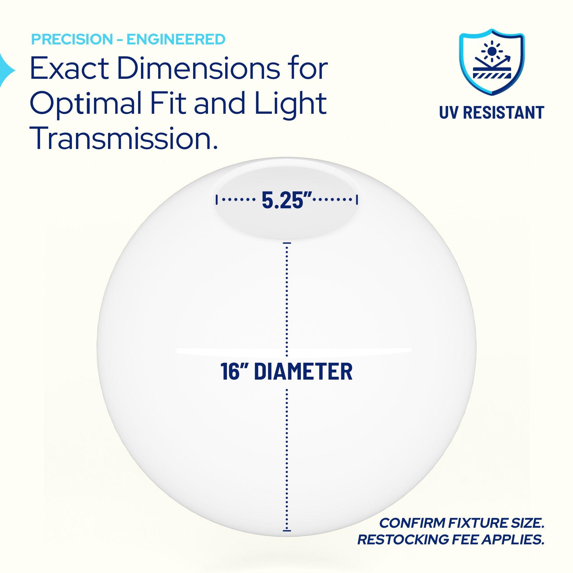 KastLite 16" Lamp Post Globe