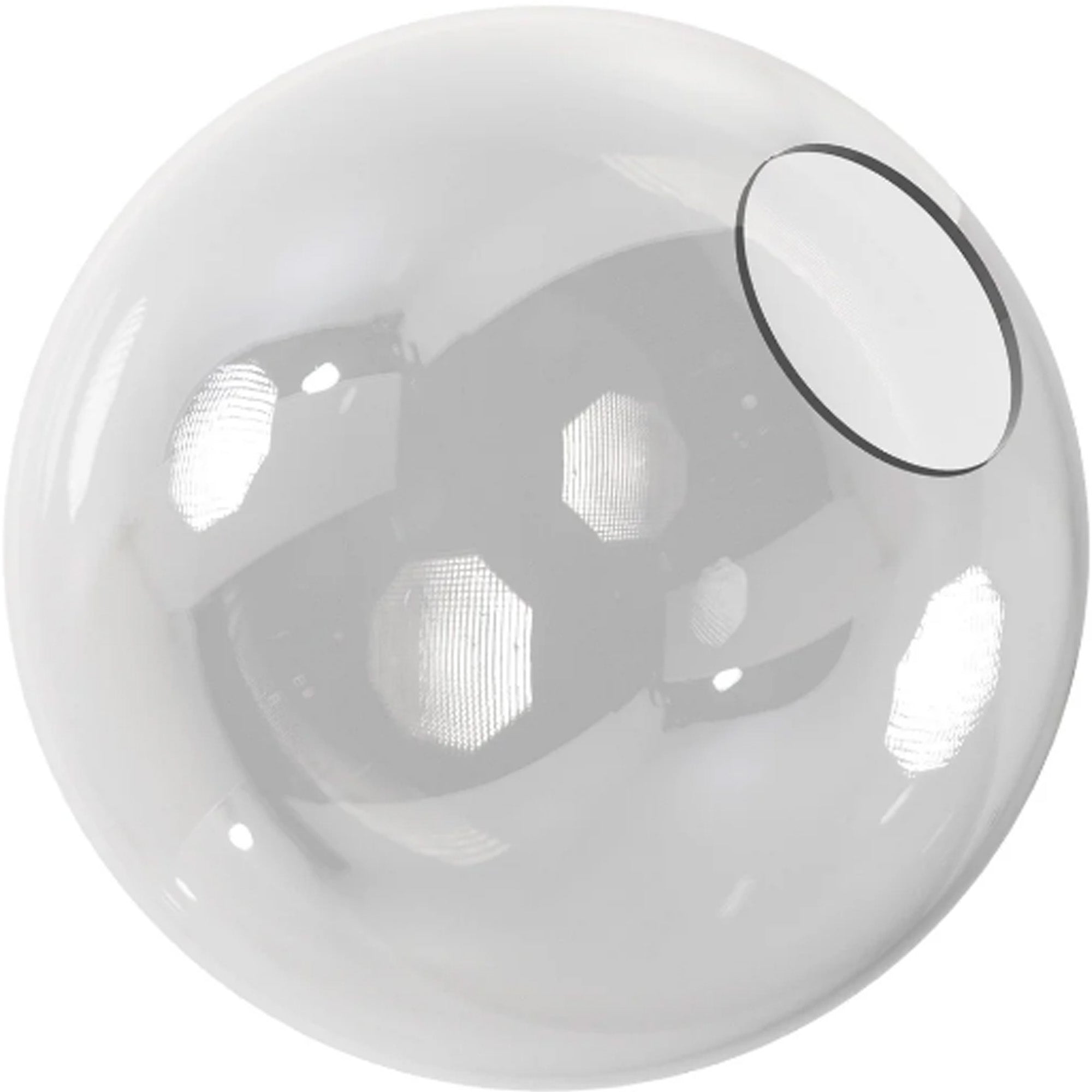 18" Globe with 5.25" Neckless Opening