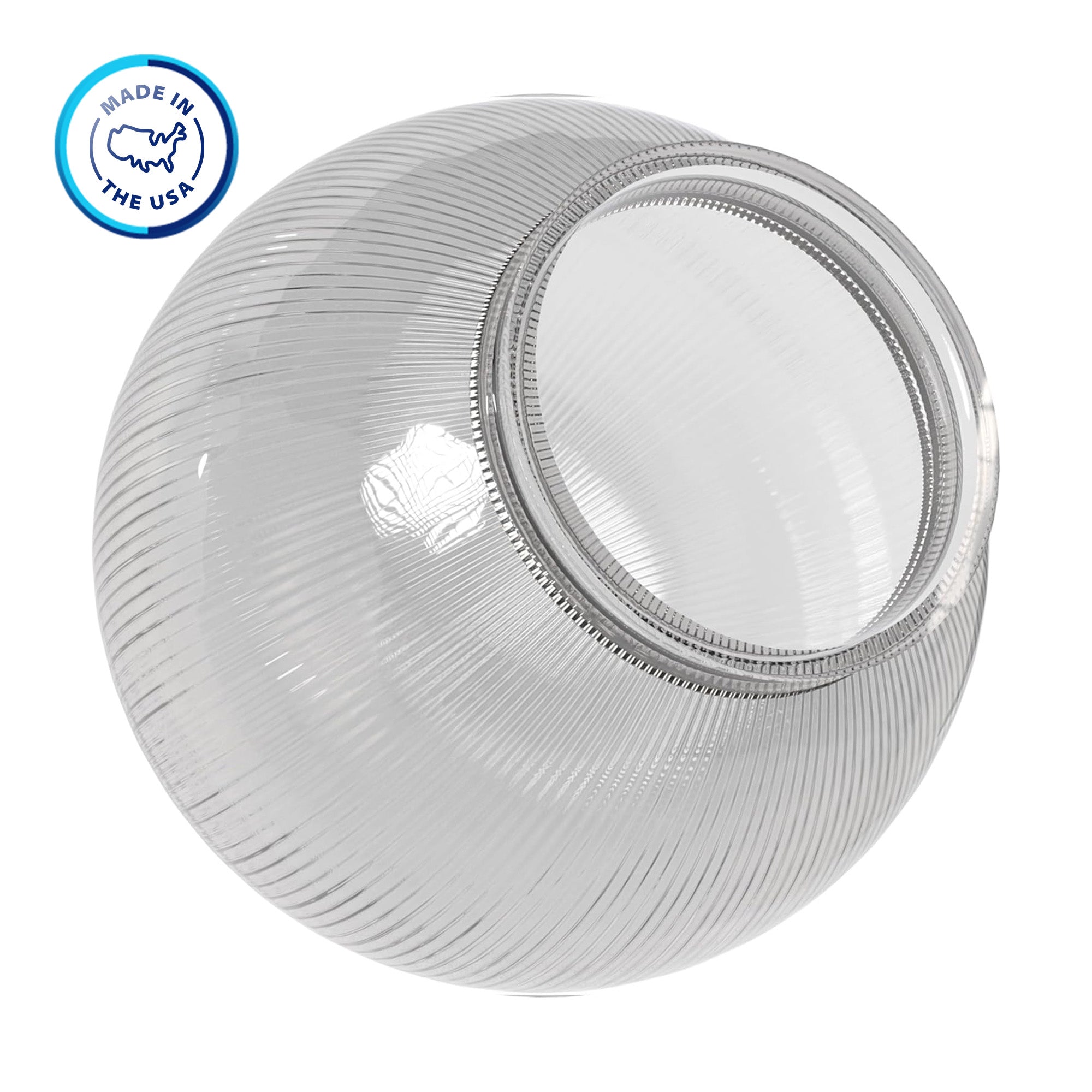 6" Globe with 3.14" Fitter Neck