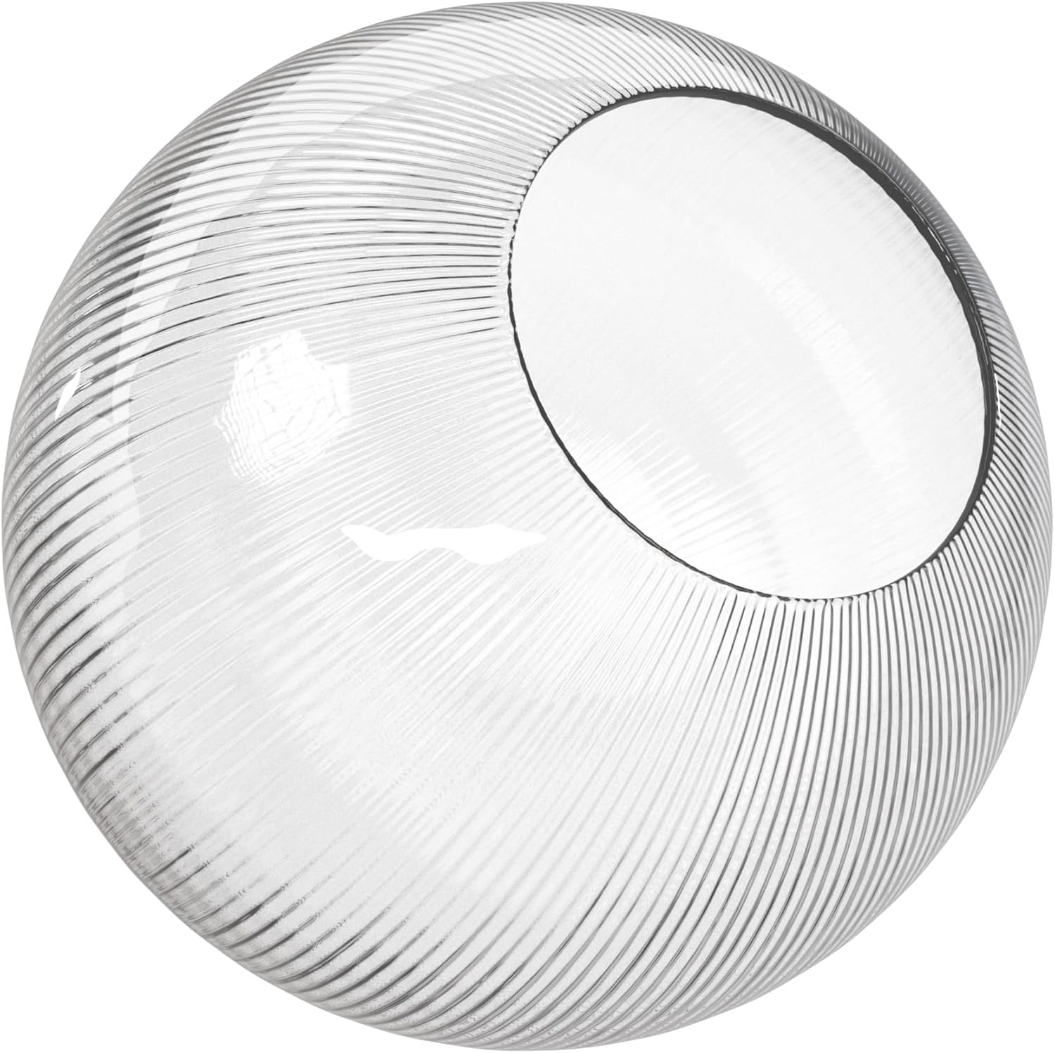 12" Globe with 5.25" Neckless Opening
