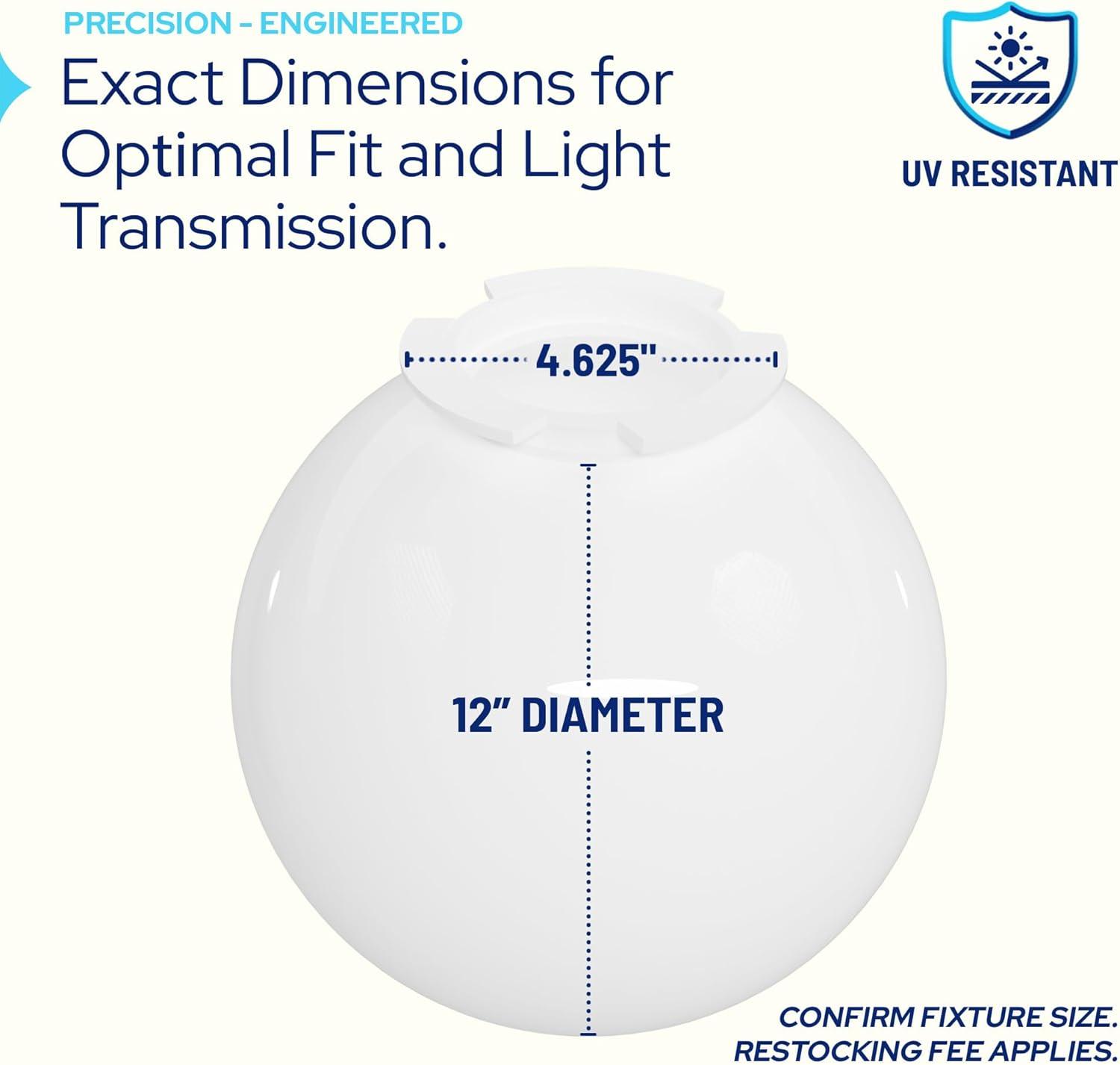 KastLite 12" Lamp Post Globe