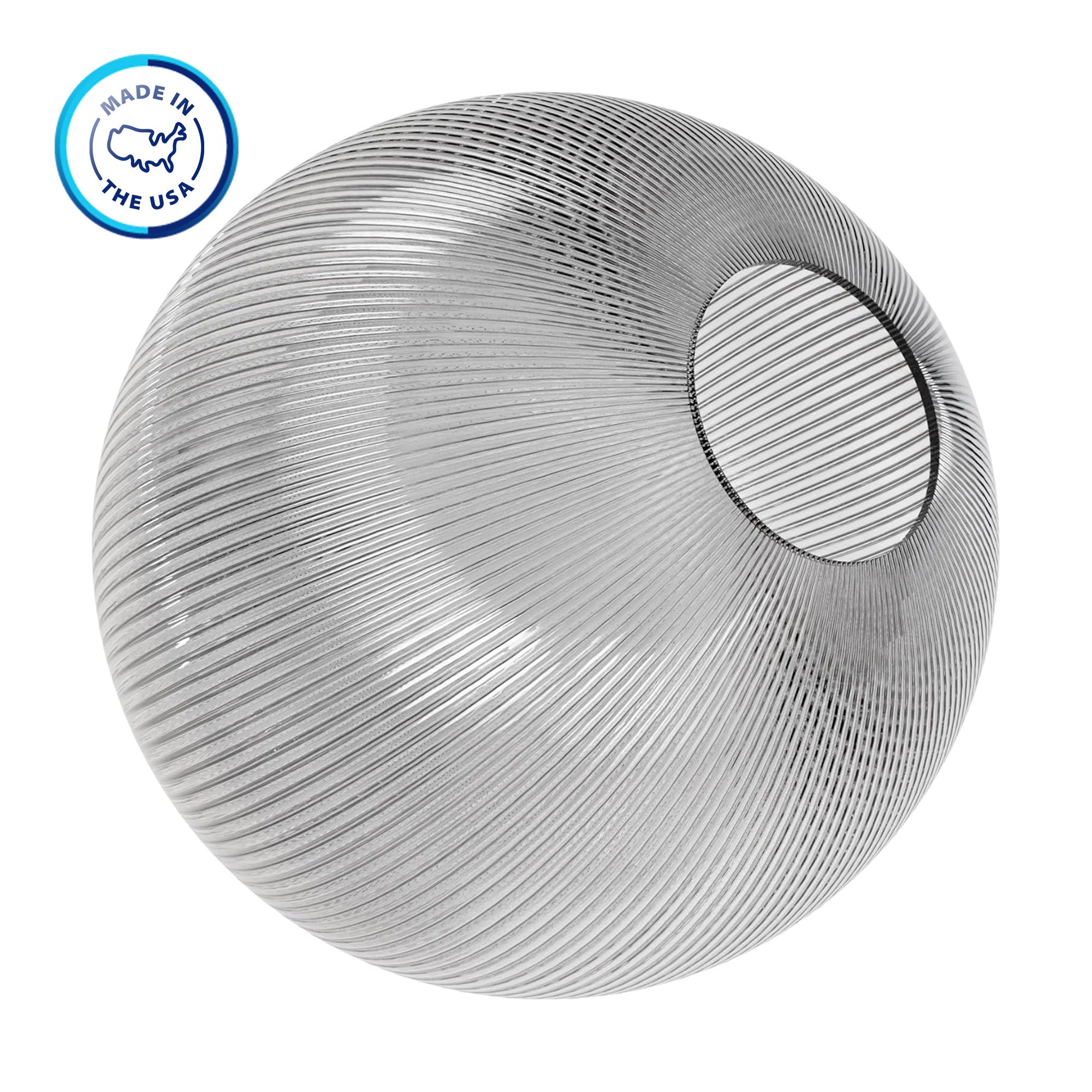 20" Globe with 5.25" Neckless Opening